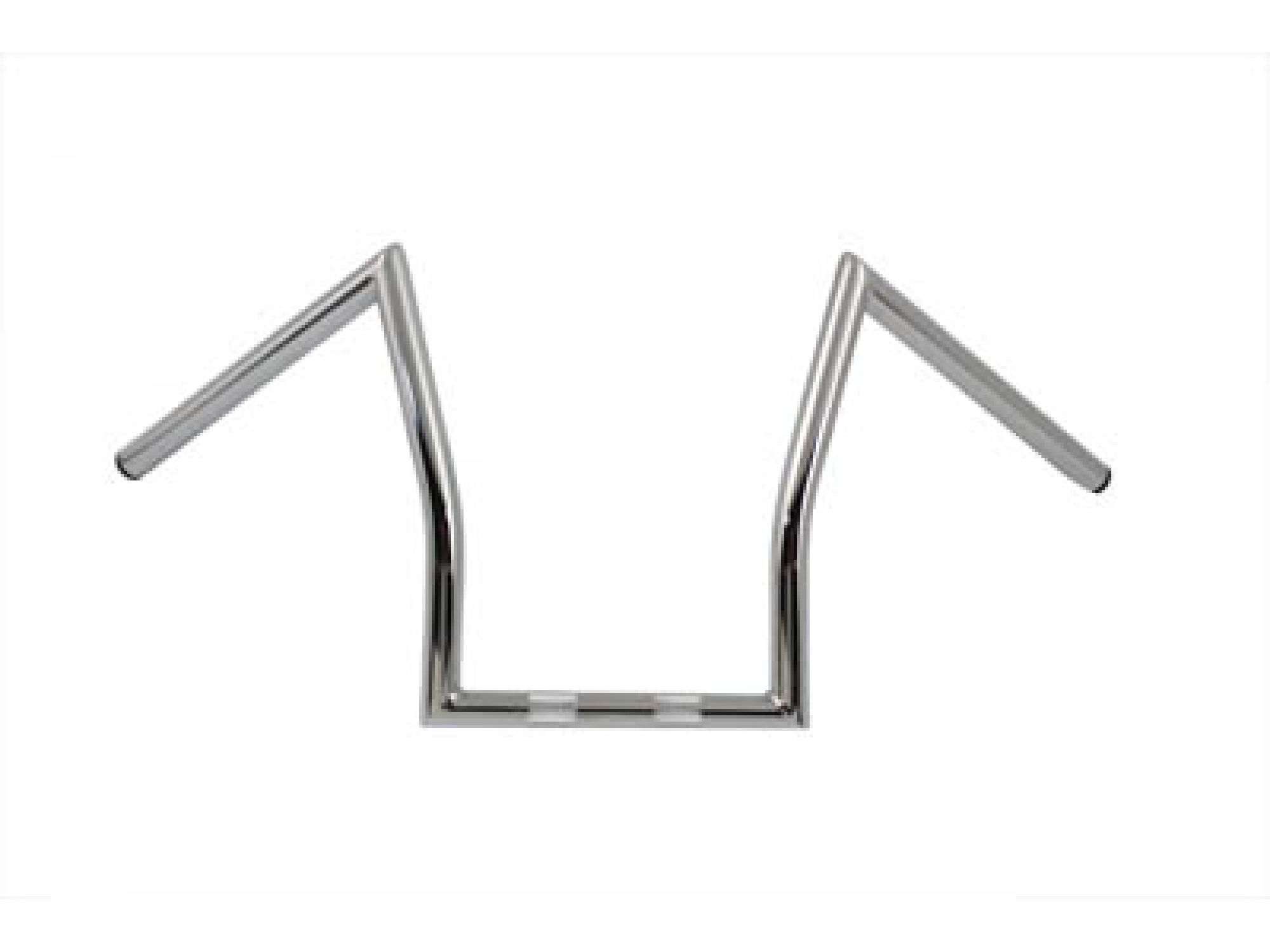 11" Lazy Z Handlebar Chrome
