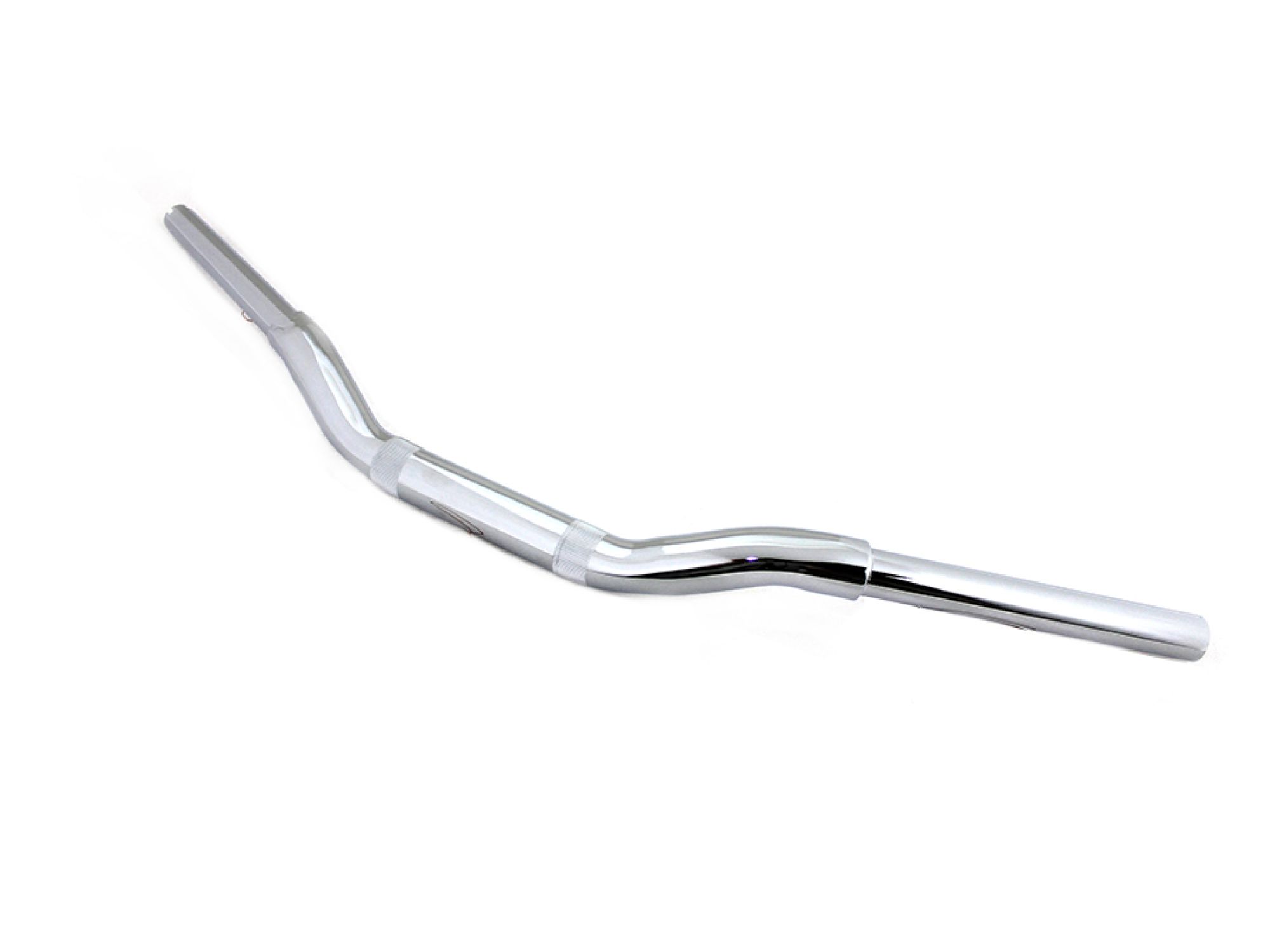 2" Drag Handlebar without Indents Chrome