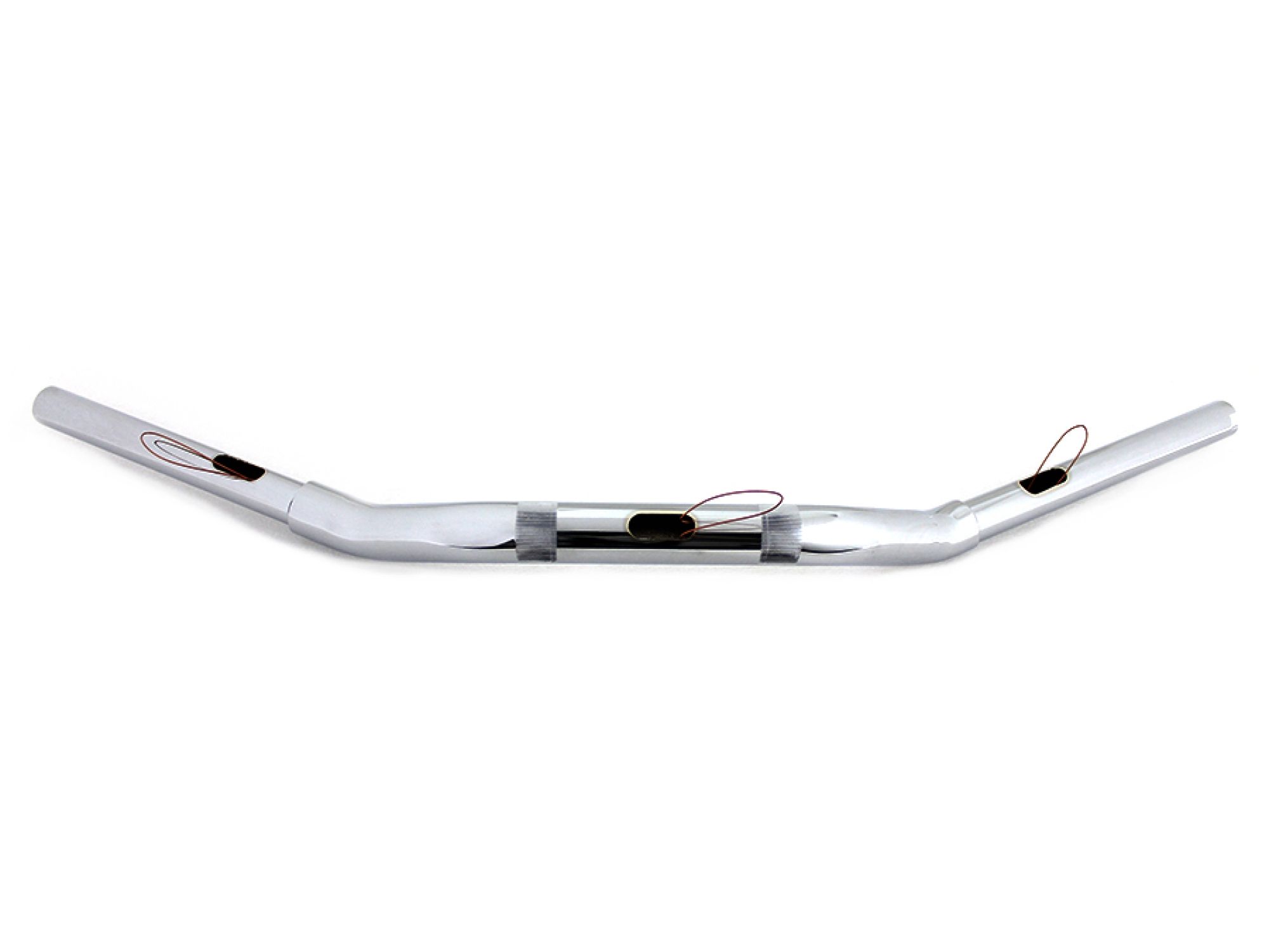 2" Drag Handlebar without Indents Chrome
