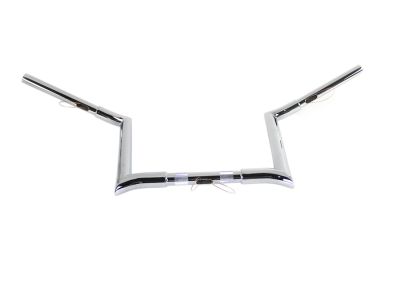 12" Chrome Z-Bar Handlebar with Indents