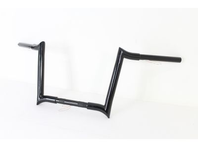 12" Black Z-Bar Handlebar with Indents