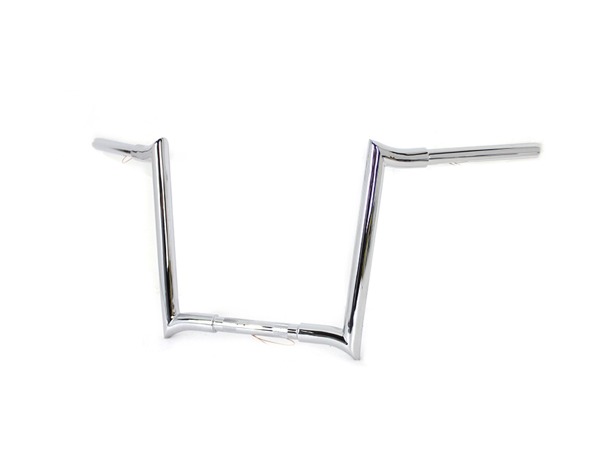 14" Chrome Z-Bar Handlebar with Indents