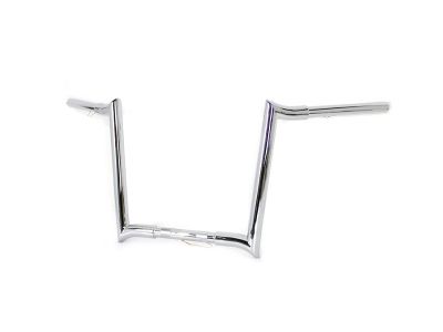 14" Chrome Z-Bar Handlebar with Indents