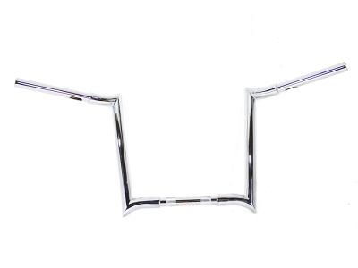14" Chrome Z-Bar Handlebar with Indents