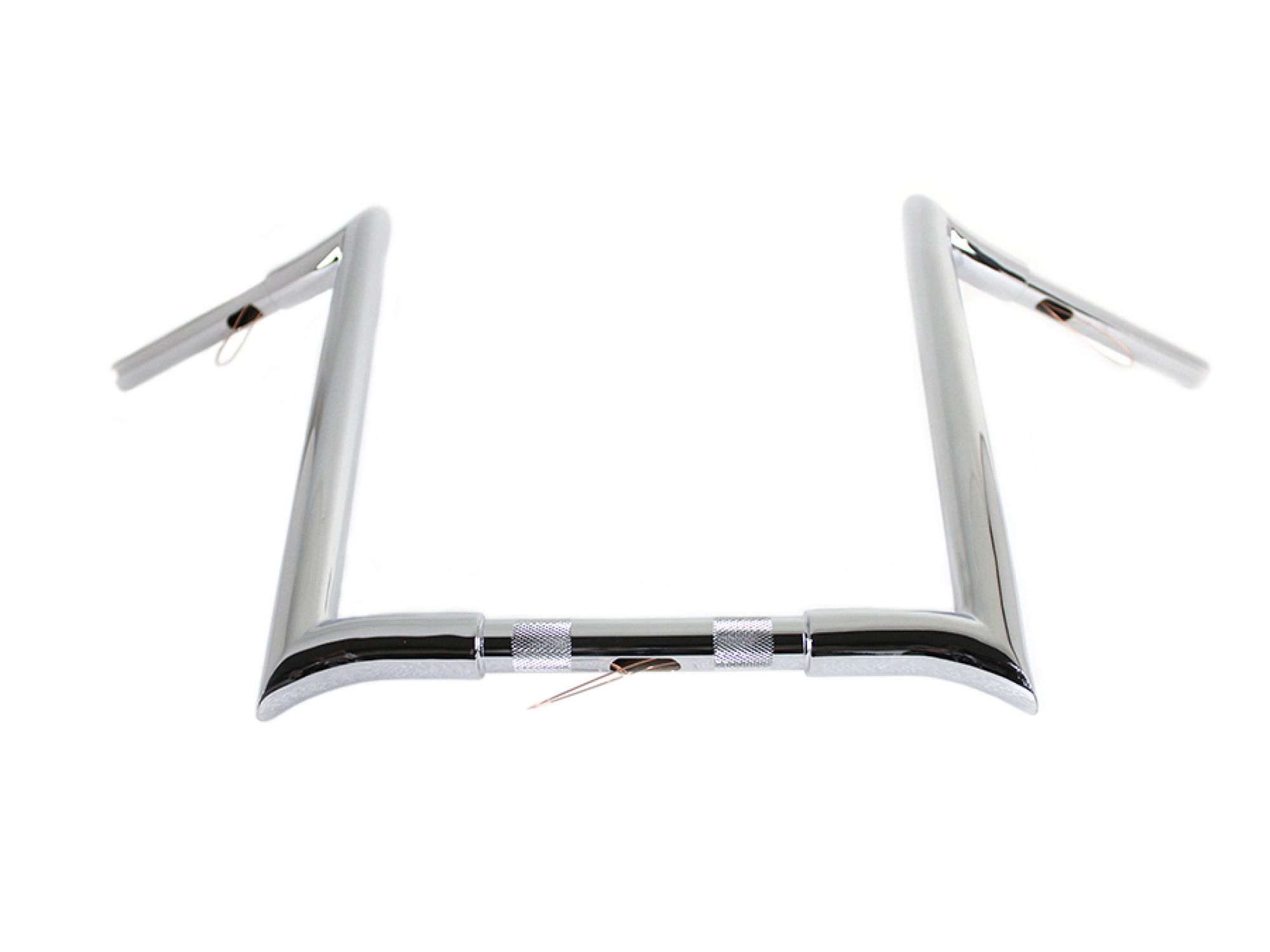16" Chrome Z-Bar Handlebar with Indents