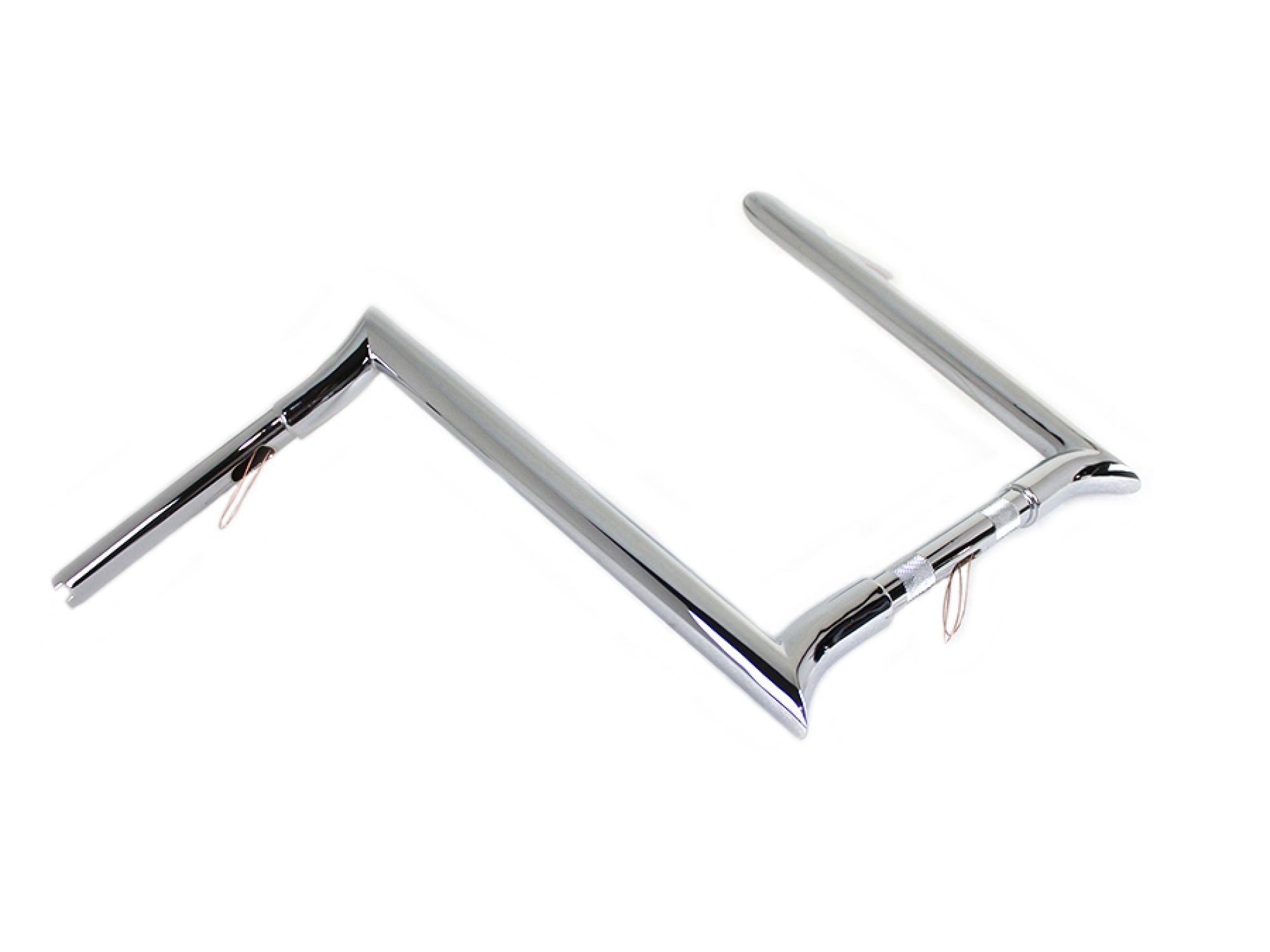 16" Chrome Z-Bar Handlebar with Indents