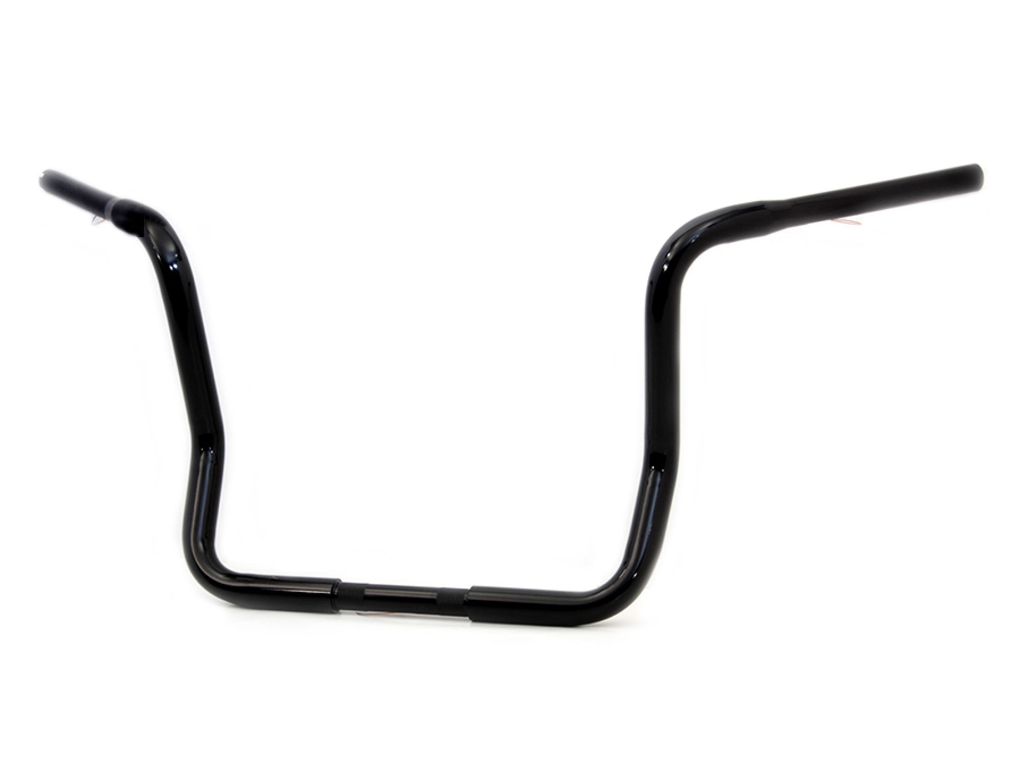 14" Dresser Ape Hanger Handlebar with Indents Black