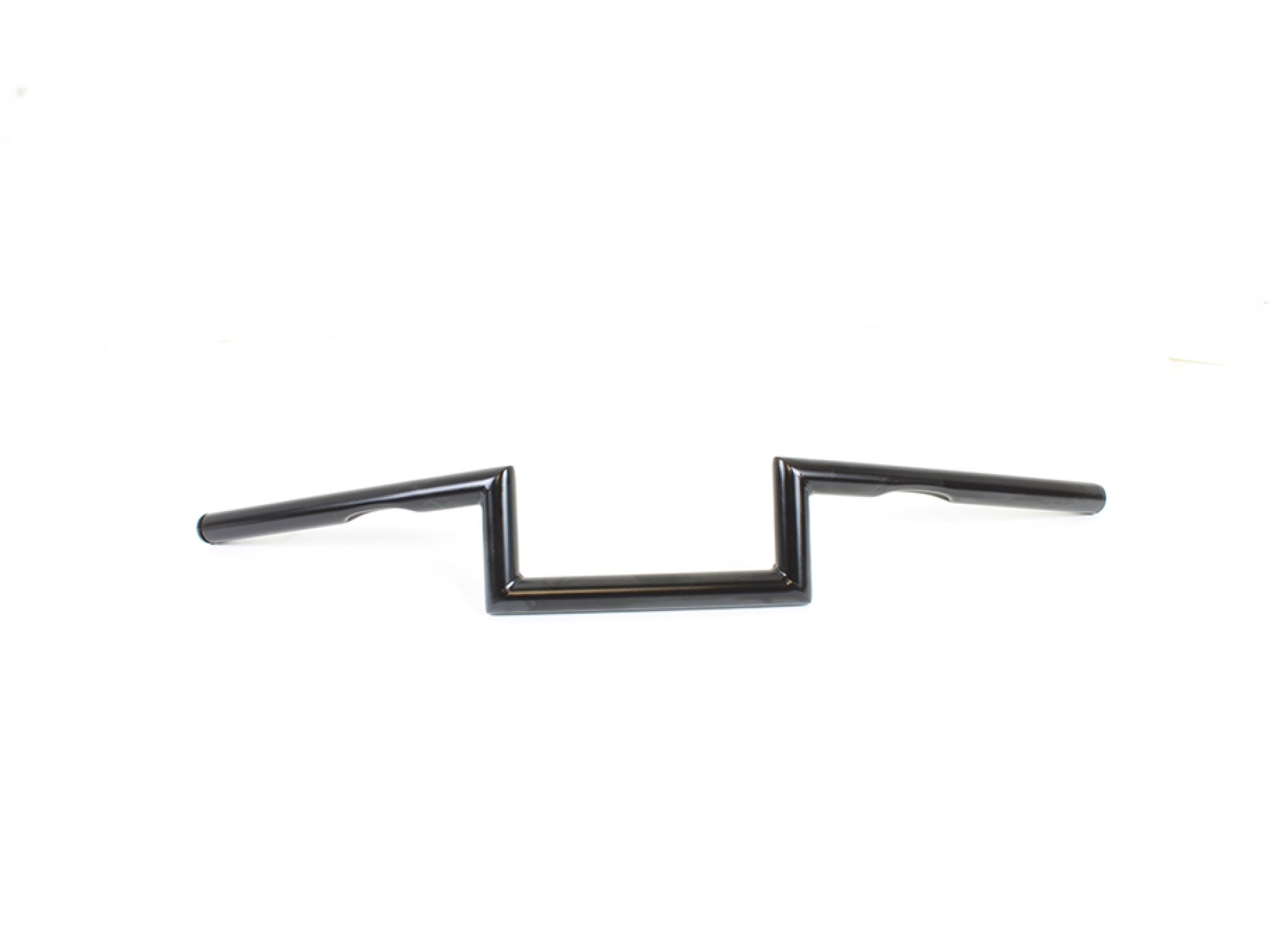 4" Z Handlebar with Indents Black