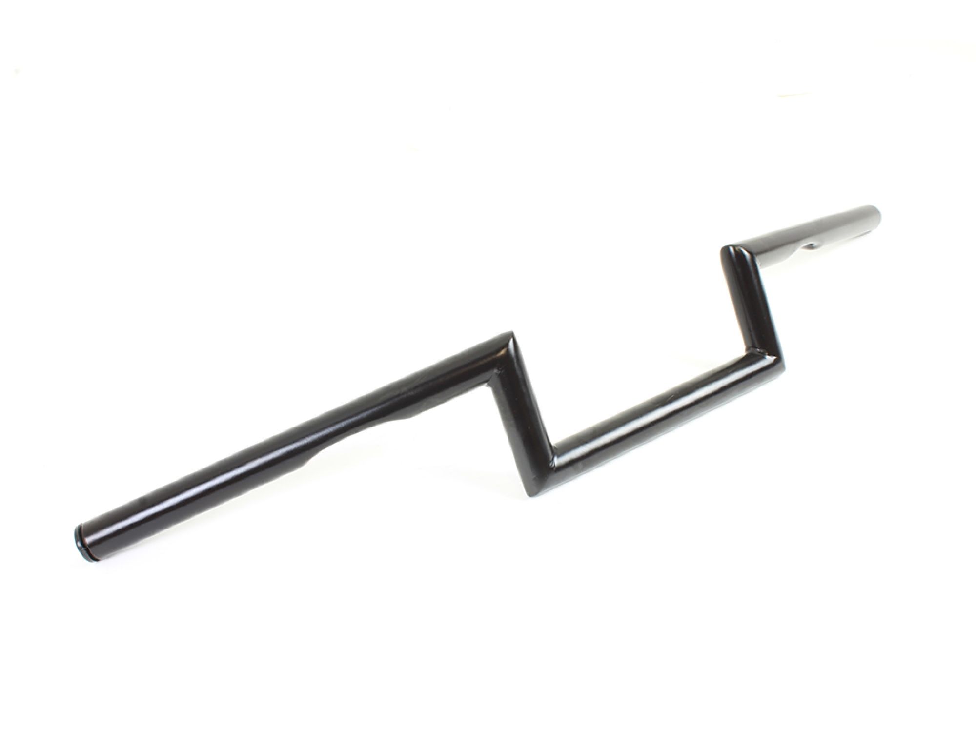 4" Z Handlebar with Indents Black