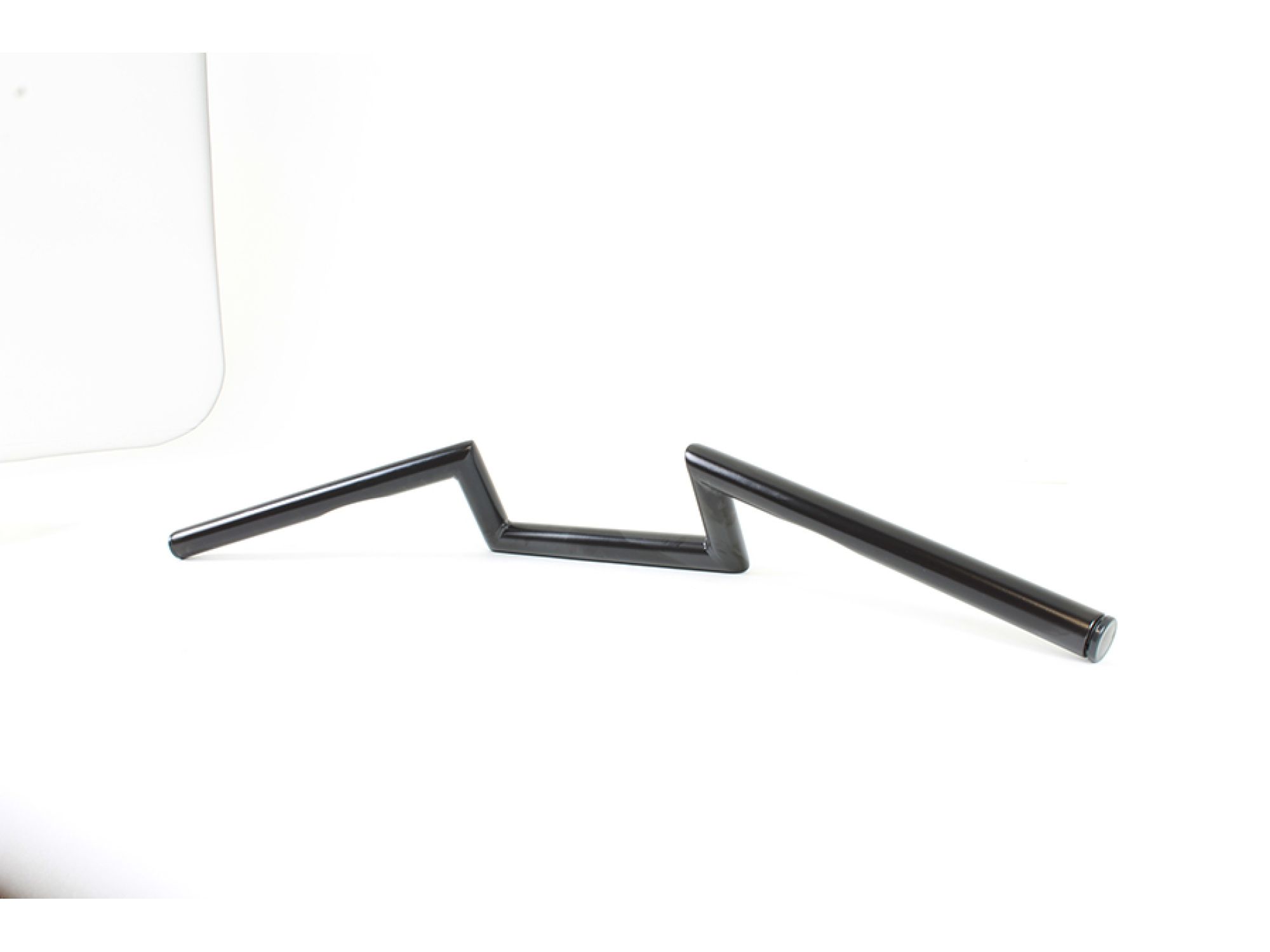 4" Z Handlebar with Indents Black