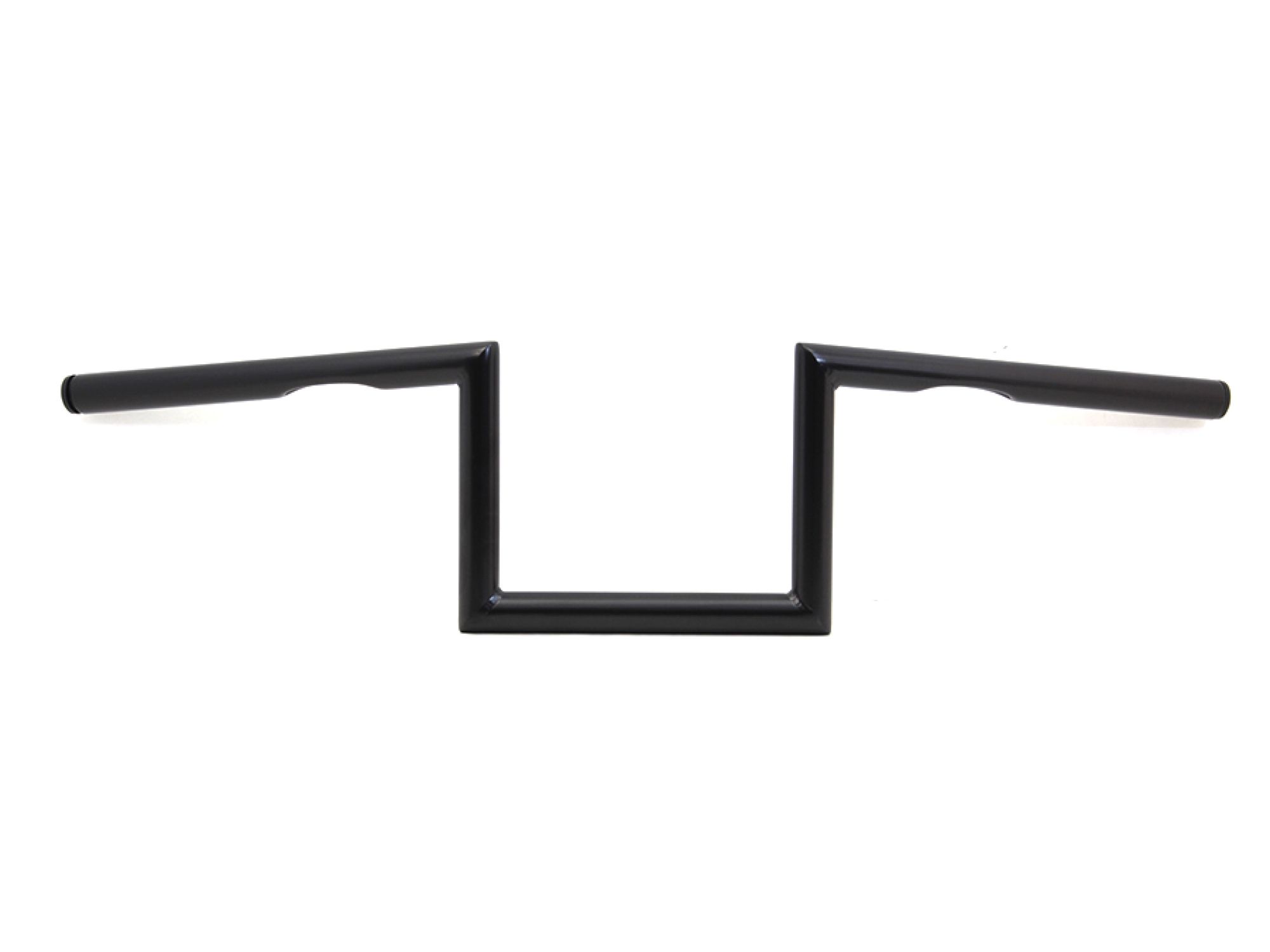 7" Z Handlebar with Indents Black