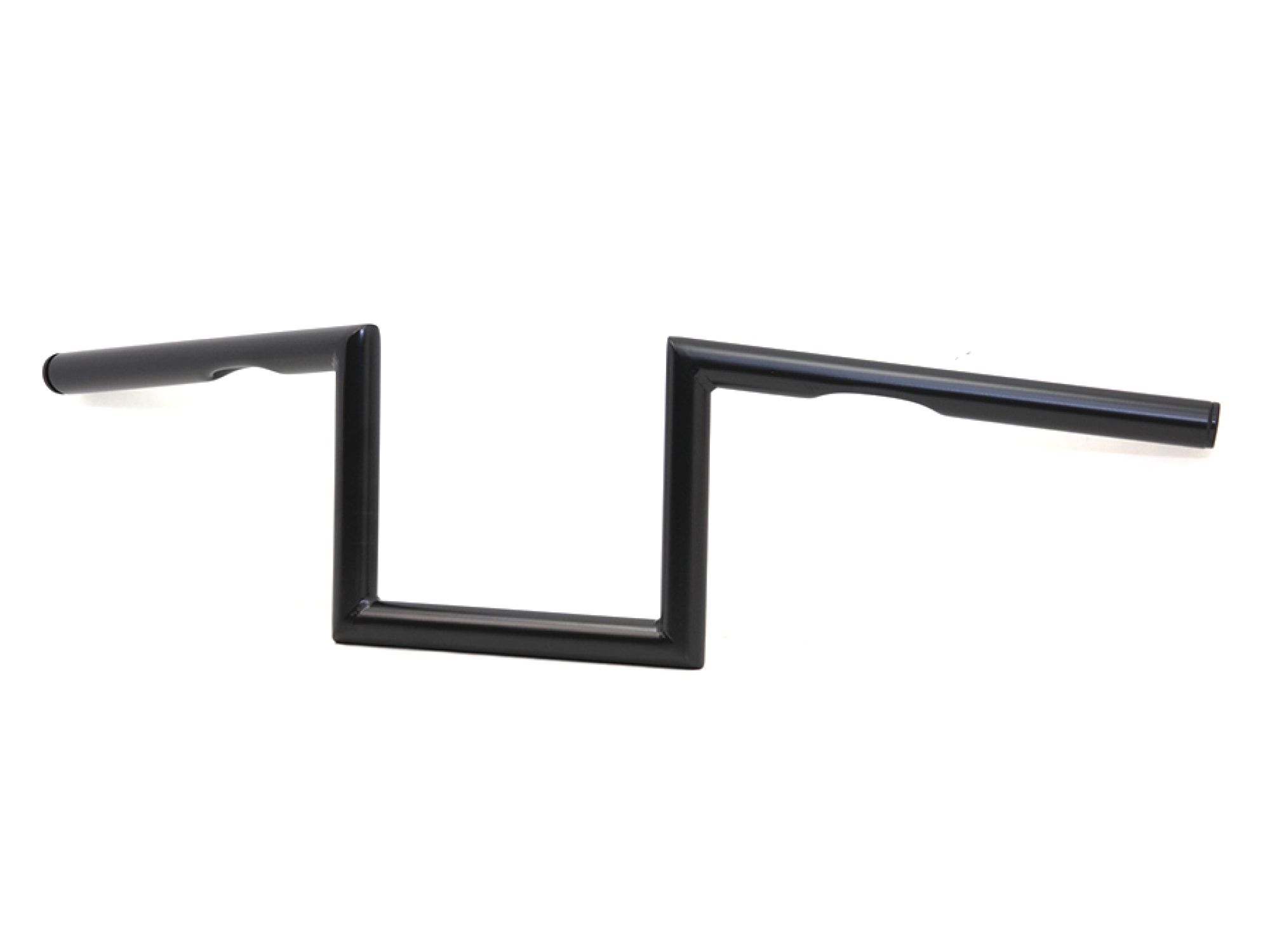 7" Z Handlebar with Indents Black