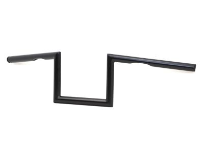 7" Z Handlebar with Indents Black