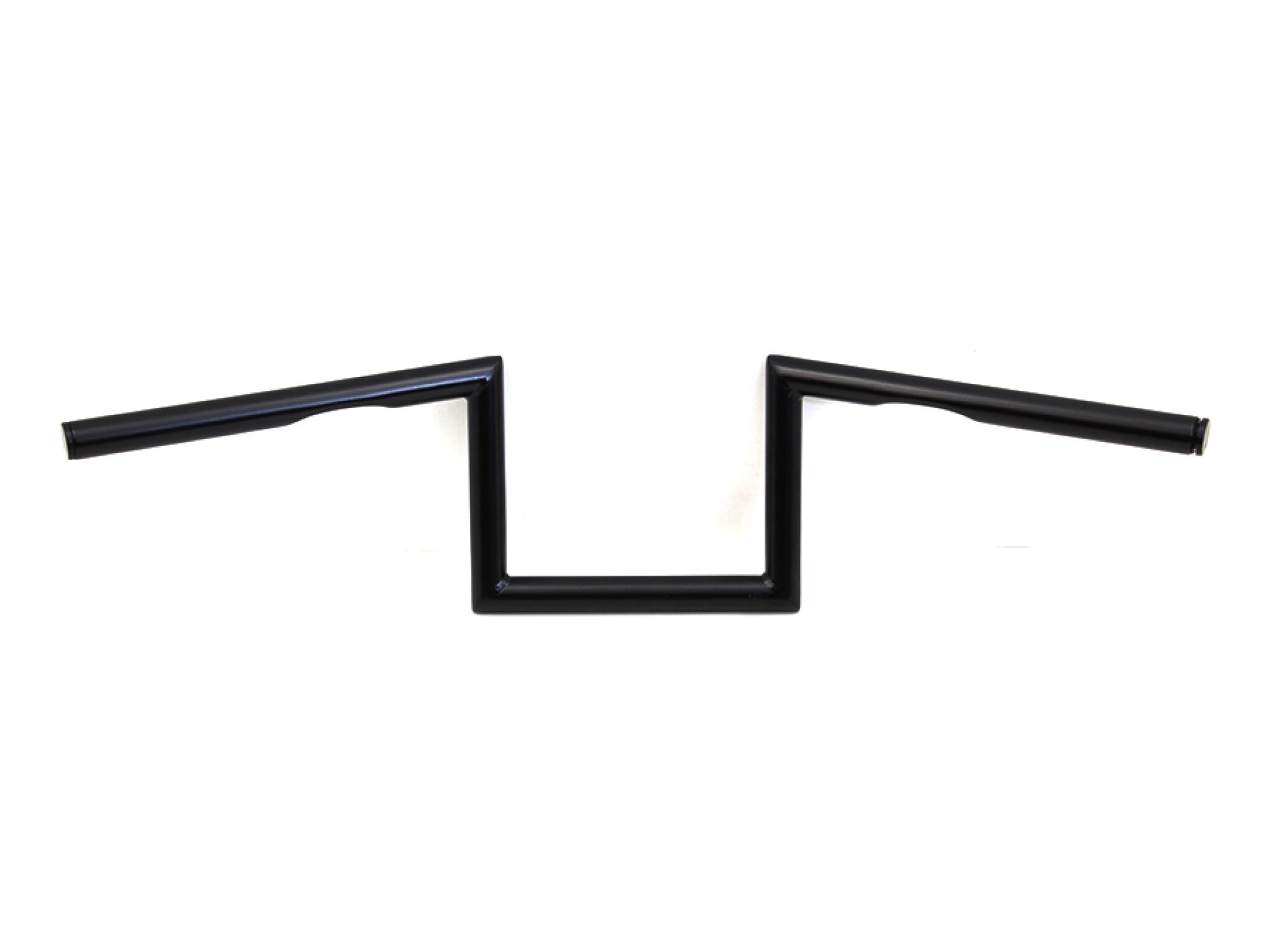 7" Z Handlebar with Indents Black