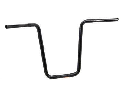 Narrow Body Ape Hanger Handlebar with Indents Black