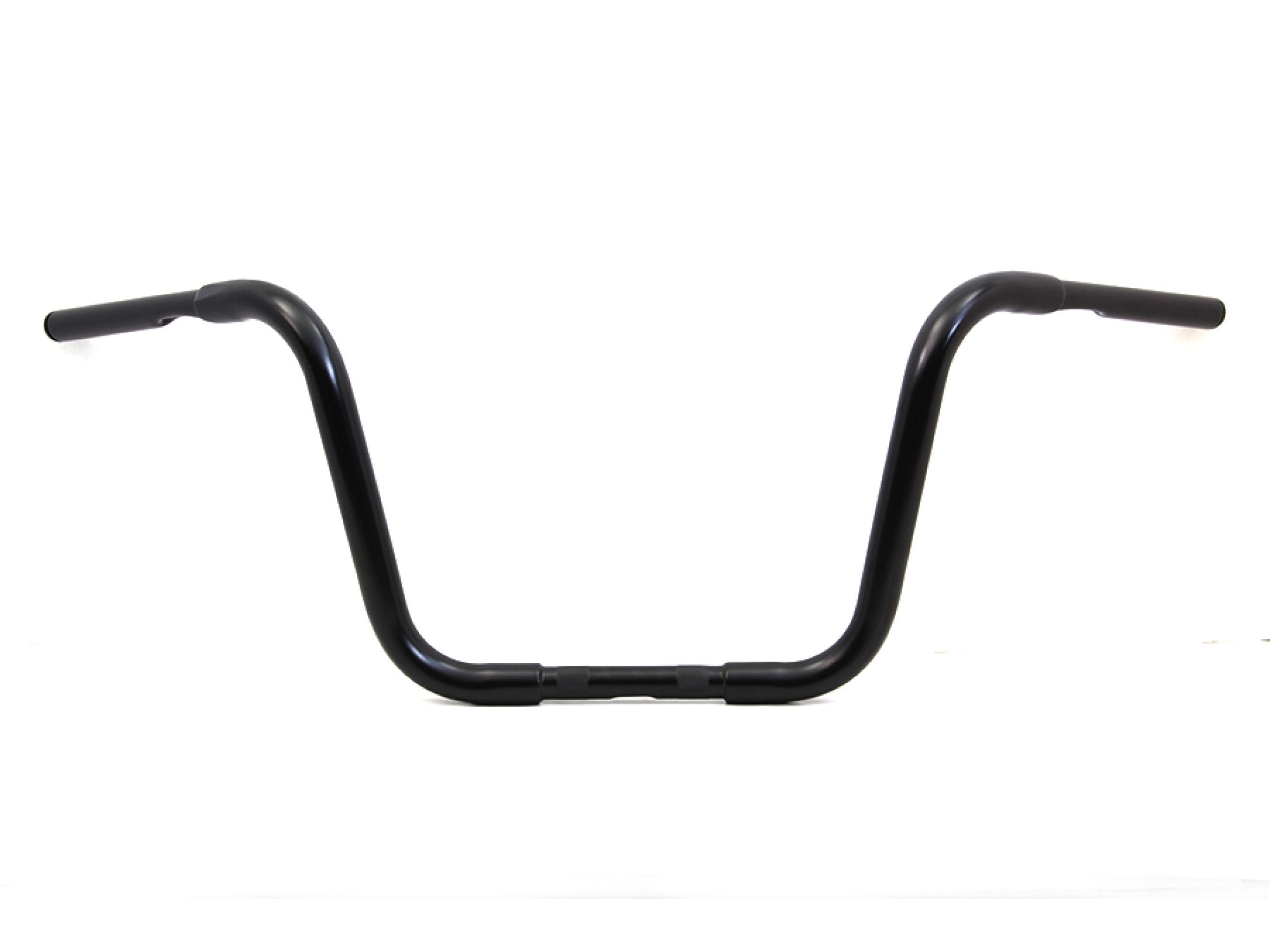 12" Buffalo Ape Hanger Handlebar with Indents Black