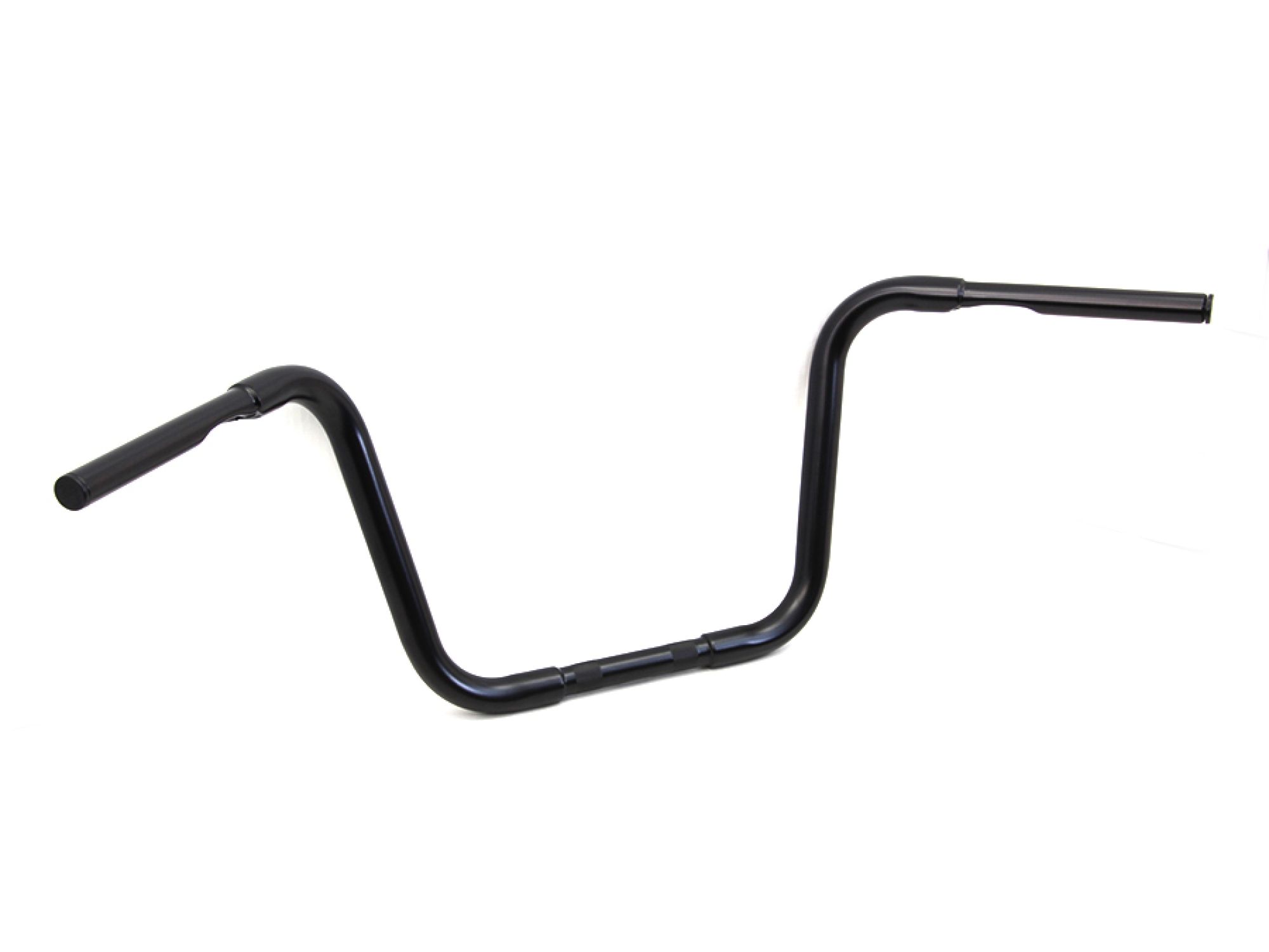 12" Buffalo Ape Hanger Handlebar with Indents Black
