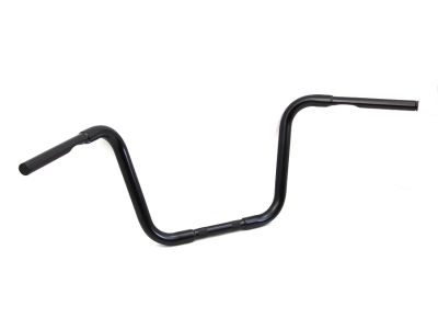 12" Buffalo Ape Hanger Handlebar with Indents Black