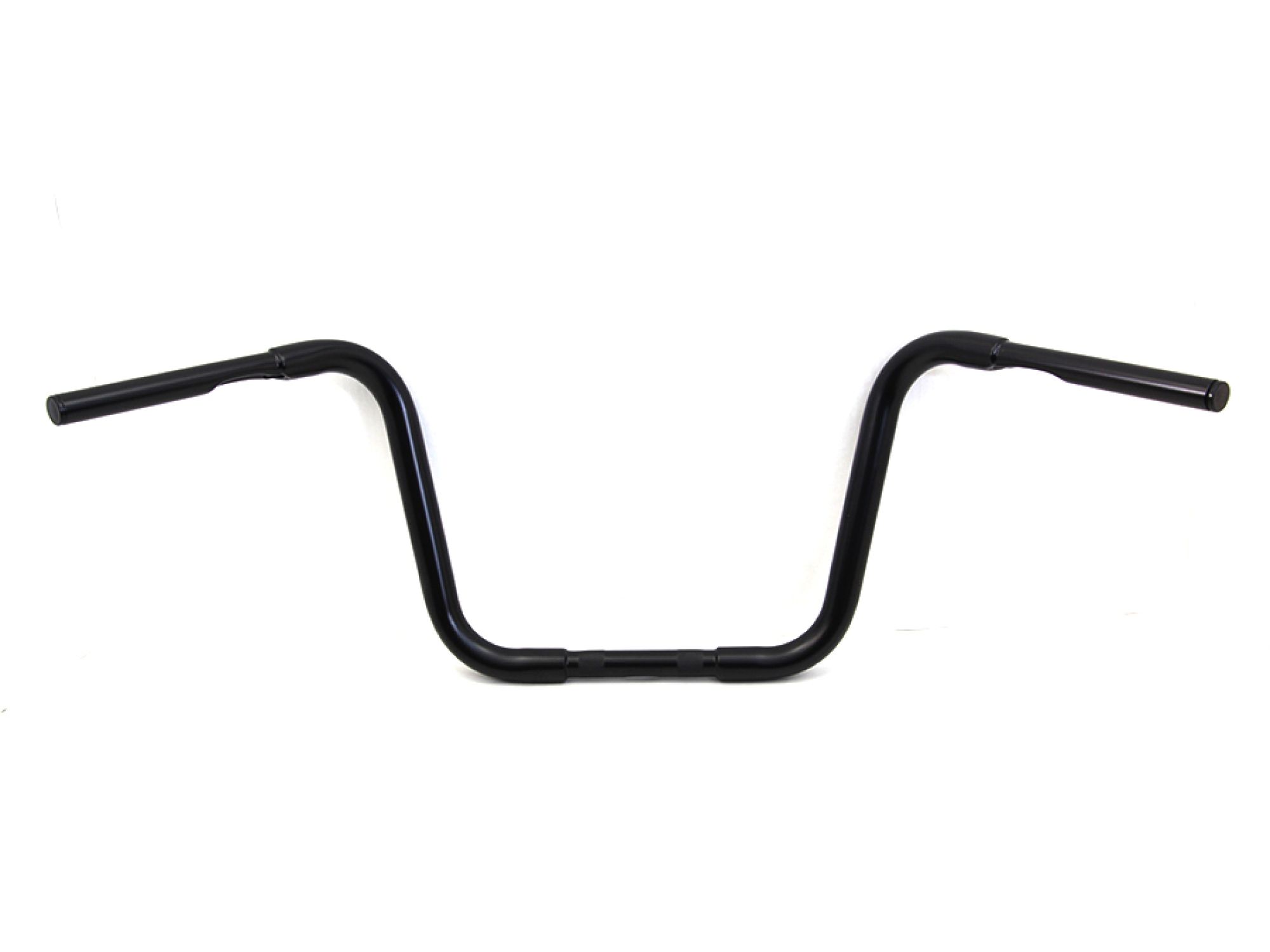 12" Buffalo Ape Hanger Handlebar with Indents Black