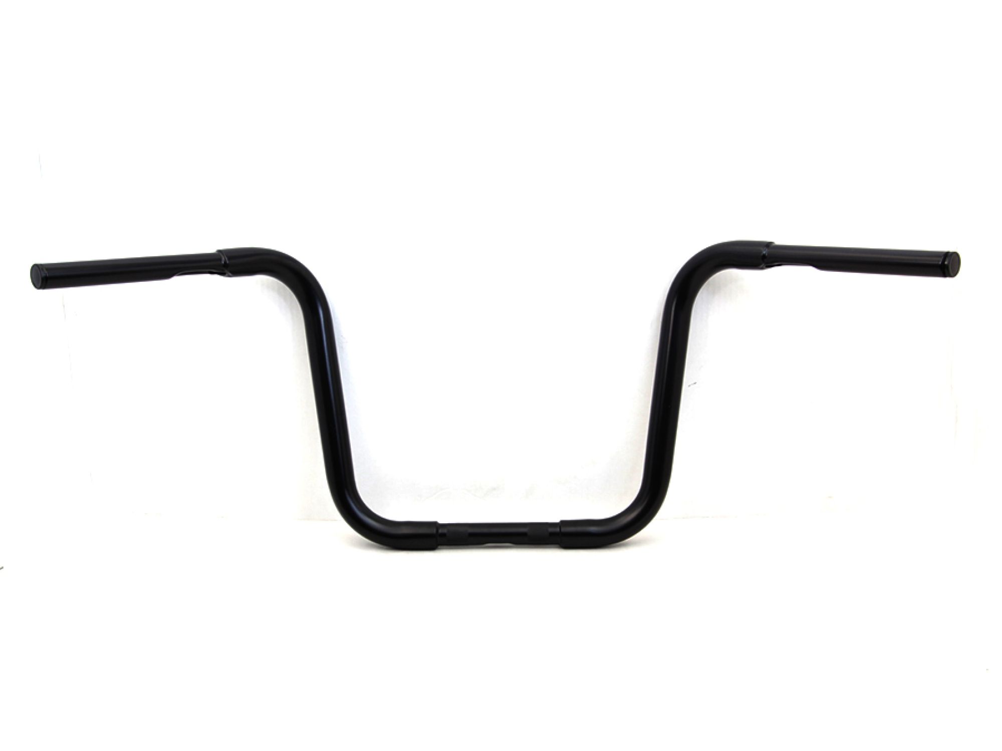 12-1/2" Buffalo Ape Hanger Handlebar with Indents Black