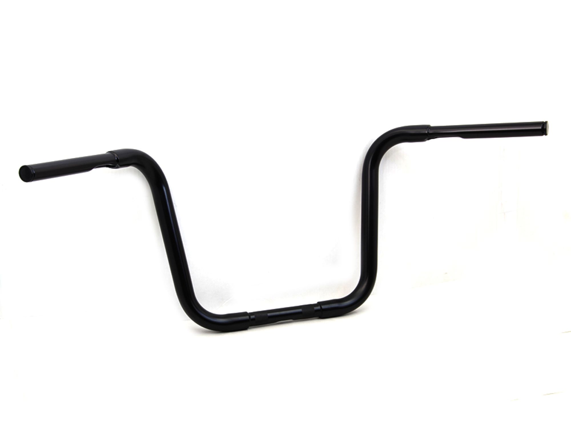 12-1/2" Buffalo Ape Hanger Handlebar with Indents Black