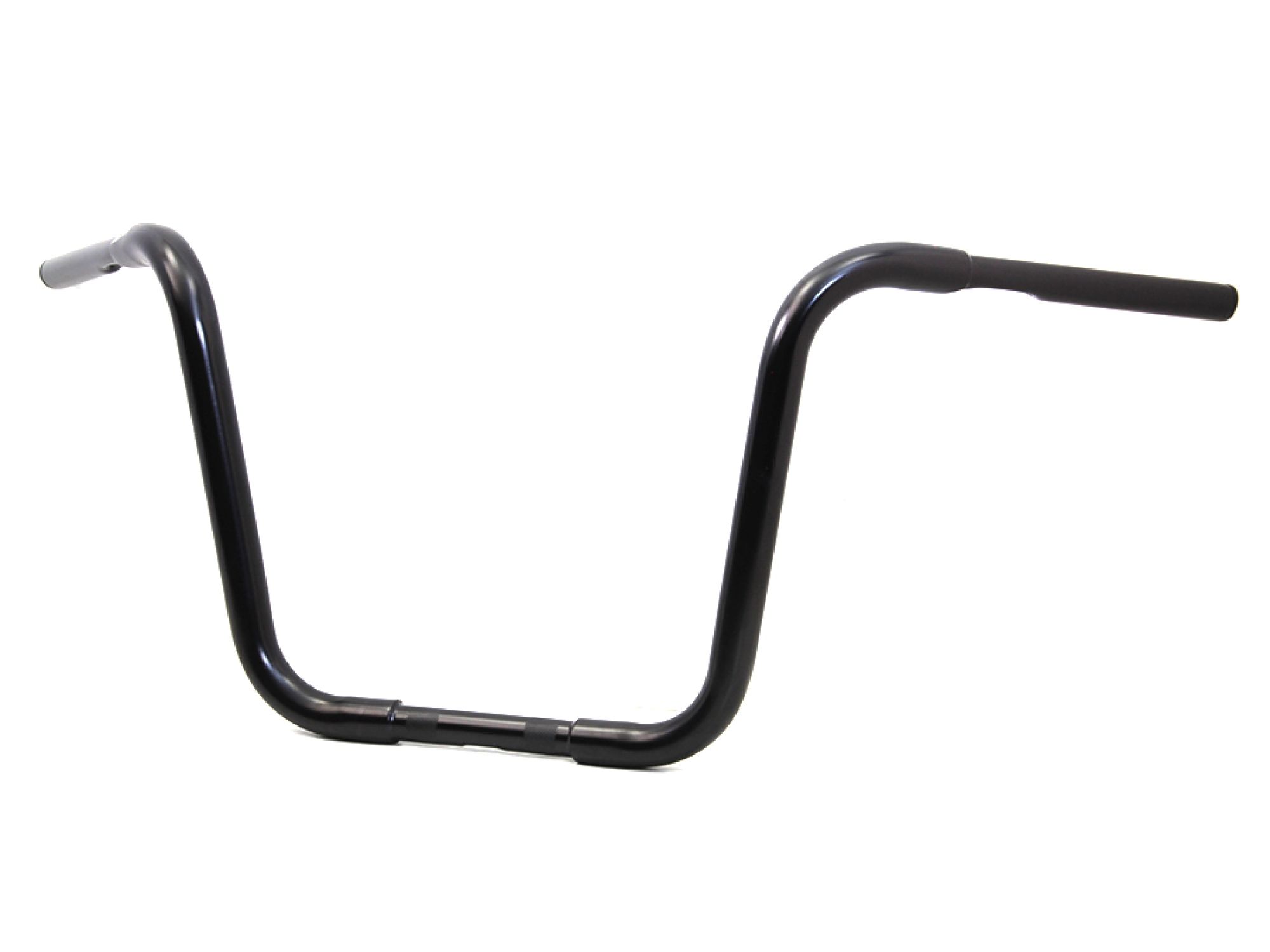 14" Buffalo Ape Hanger Handlebar with Indents Black