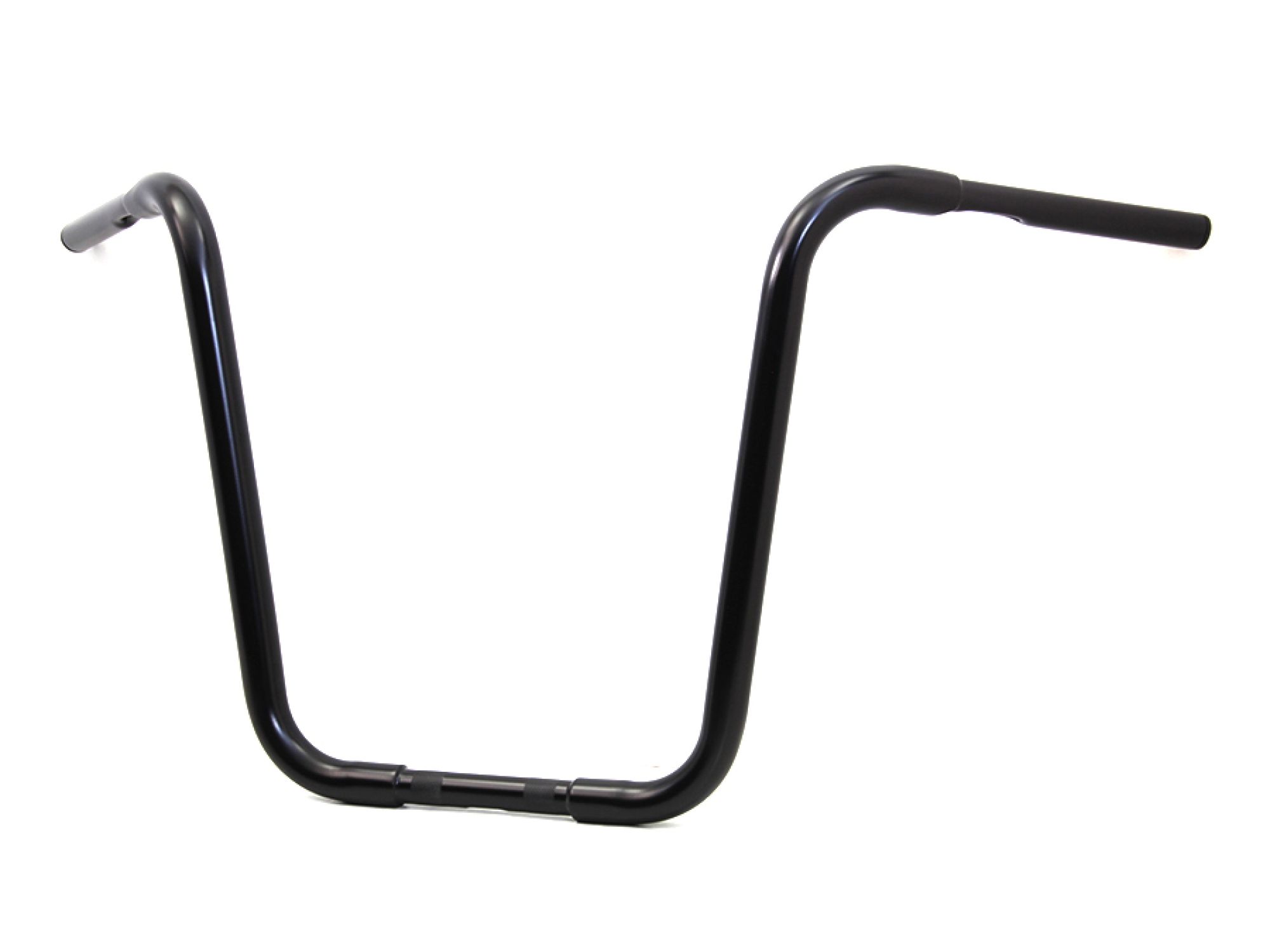 18" Buffalo Ape Hanger Handlebar with Indents Black