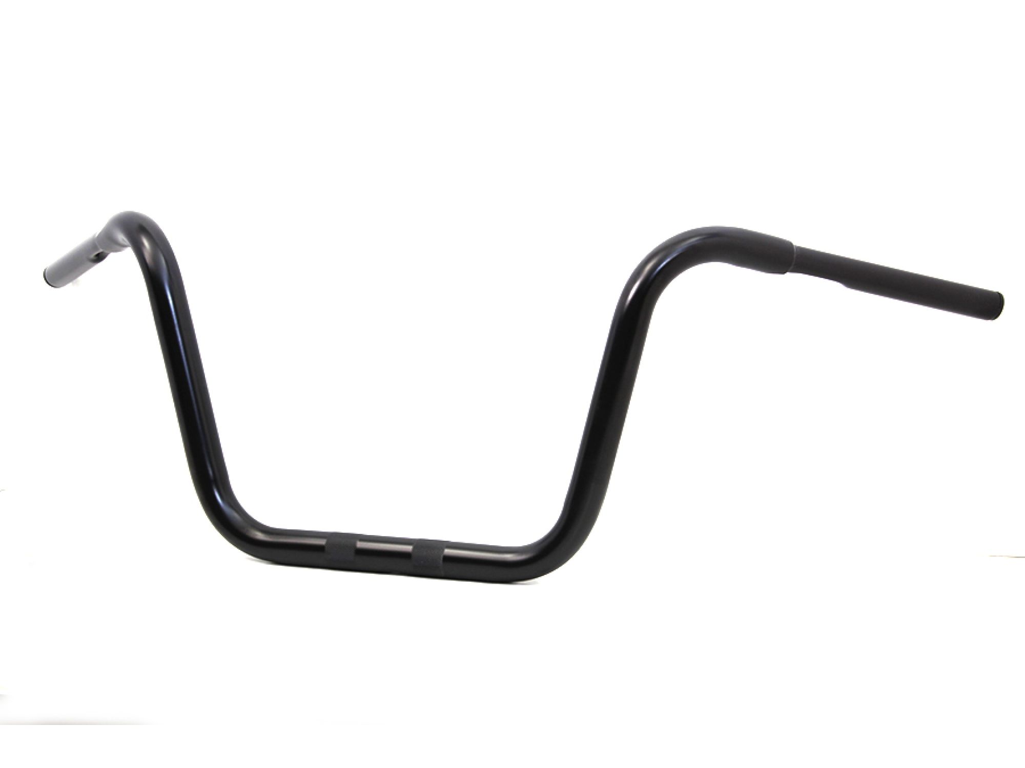 12" Rhino Ape Hanger Handlebar with Indents Black