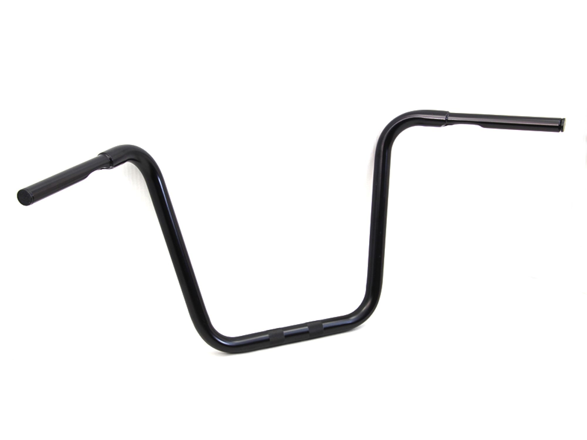 15-1/2" Rhino Ape Hanger Handlebar with Indents Black
