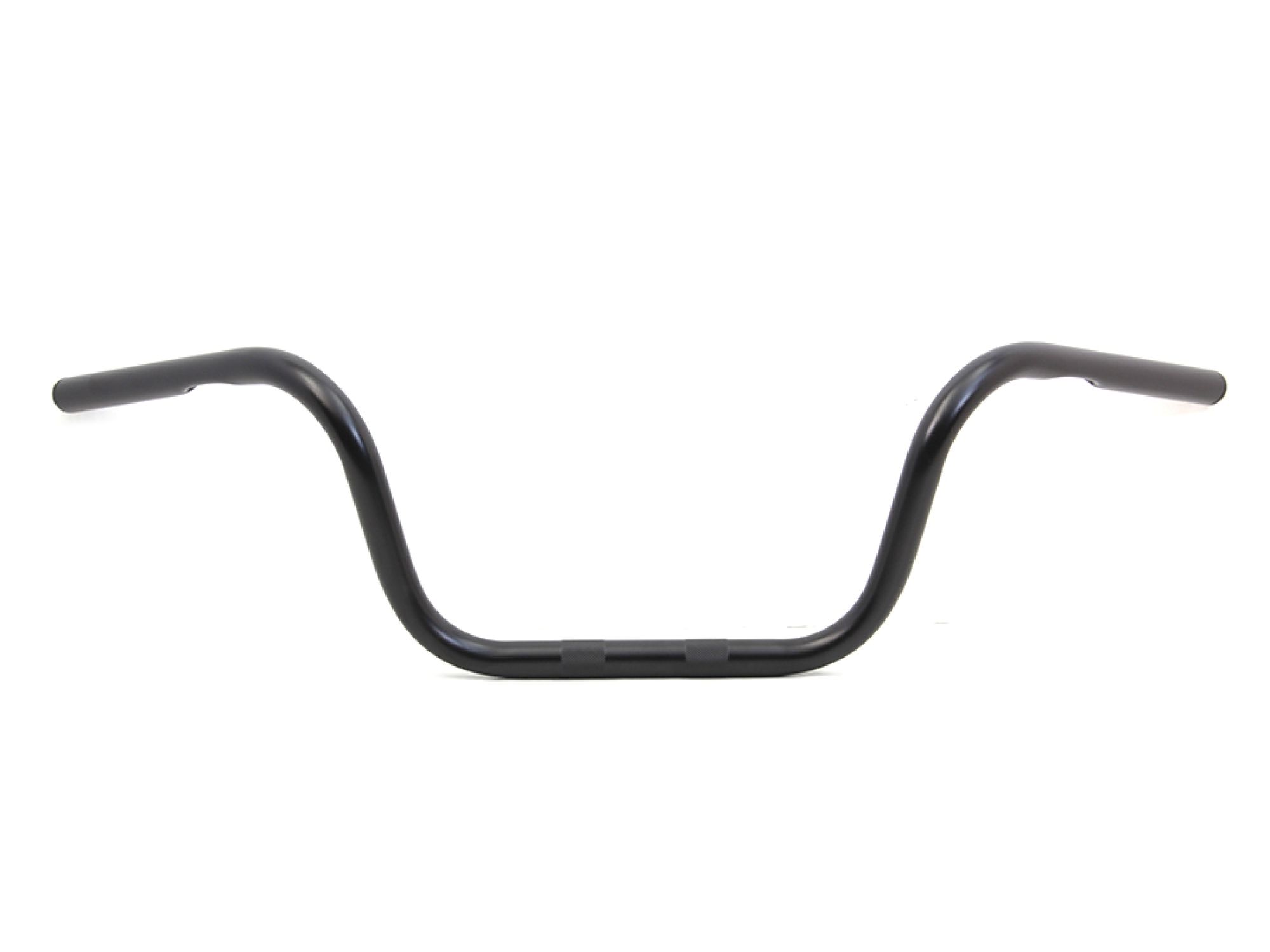 8" Ape Hanger Handlebar with Indents Black