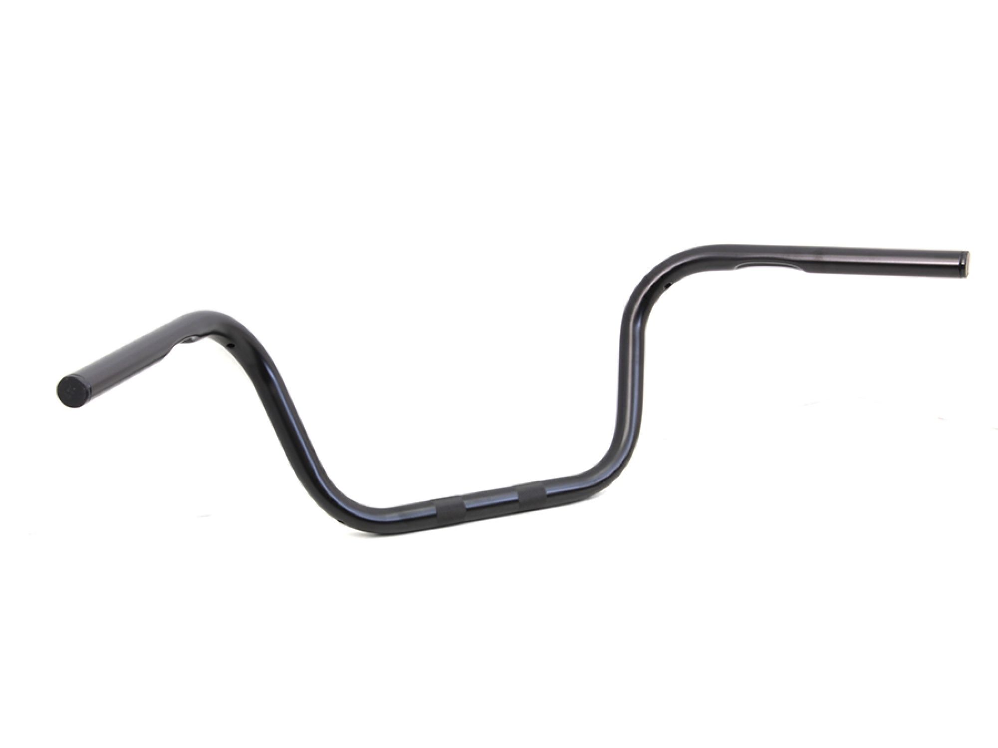 8" Ape Hanger Handlebar with Indents Black