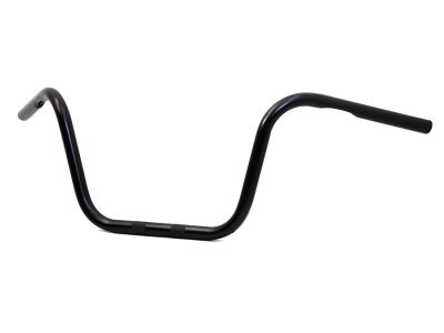 10" Black Ape Hanger Handlebar with Indents