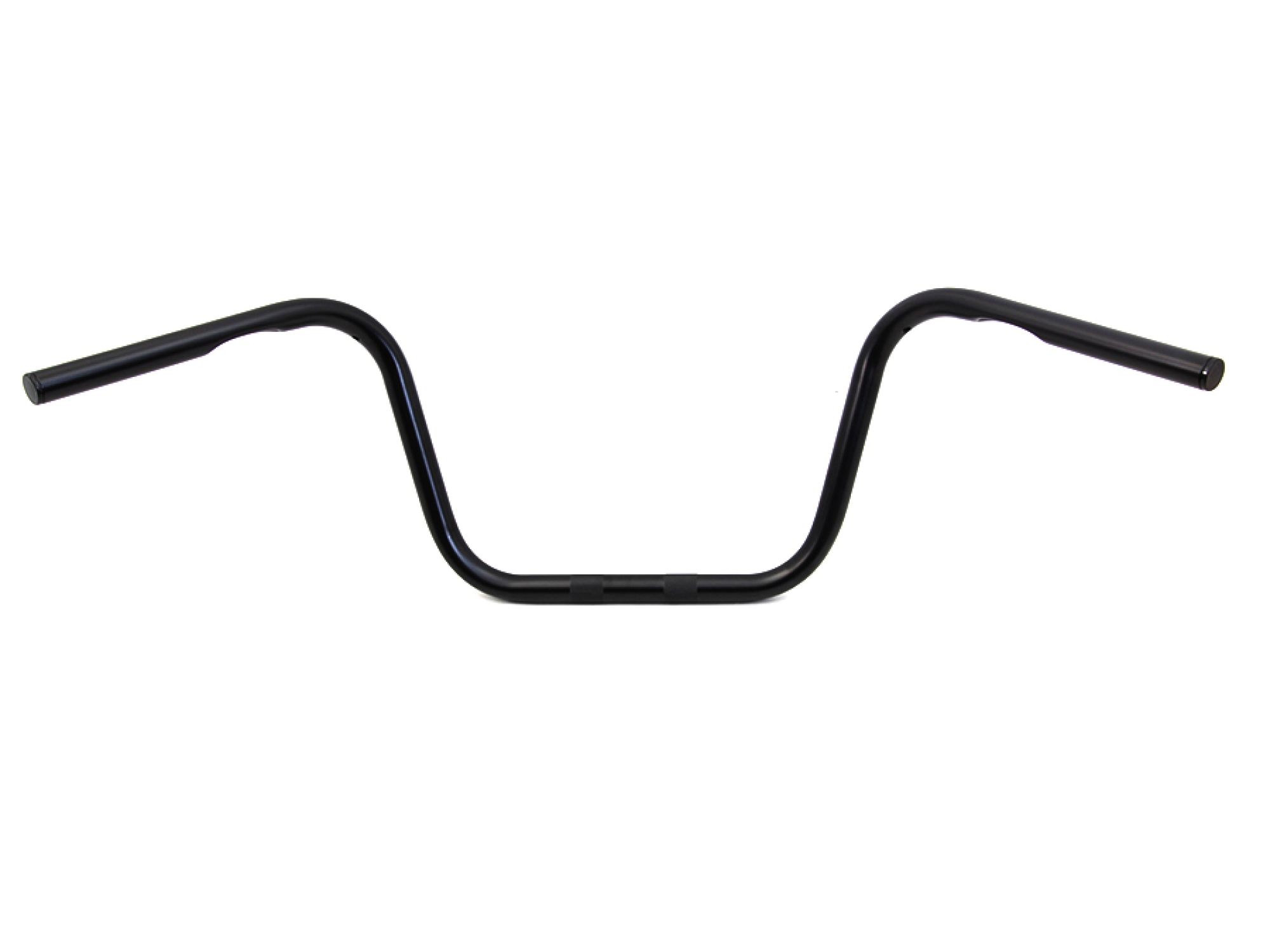 10" Black Ape Hanger Handlebar with Indents