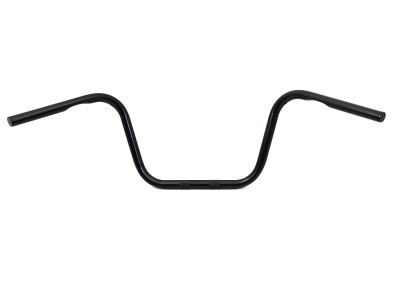 10" Black Ape Hanger Handlebar with Indents