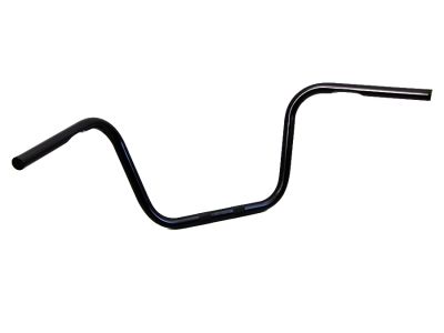 10" Black Ape Hanger Handlebar with Indents