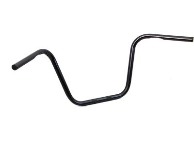 12" Ape Hanger Handlebars with Indents Black