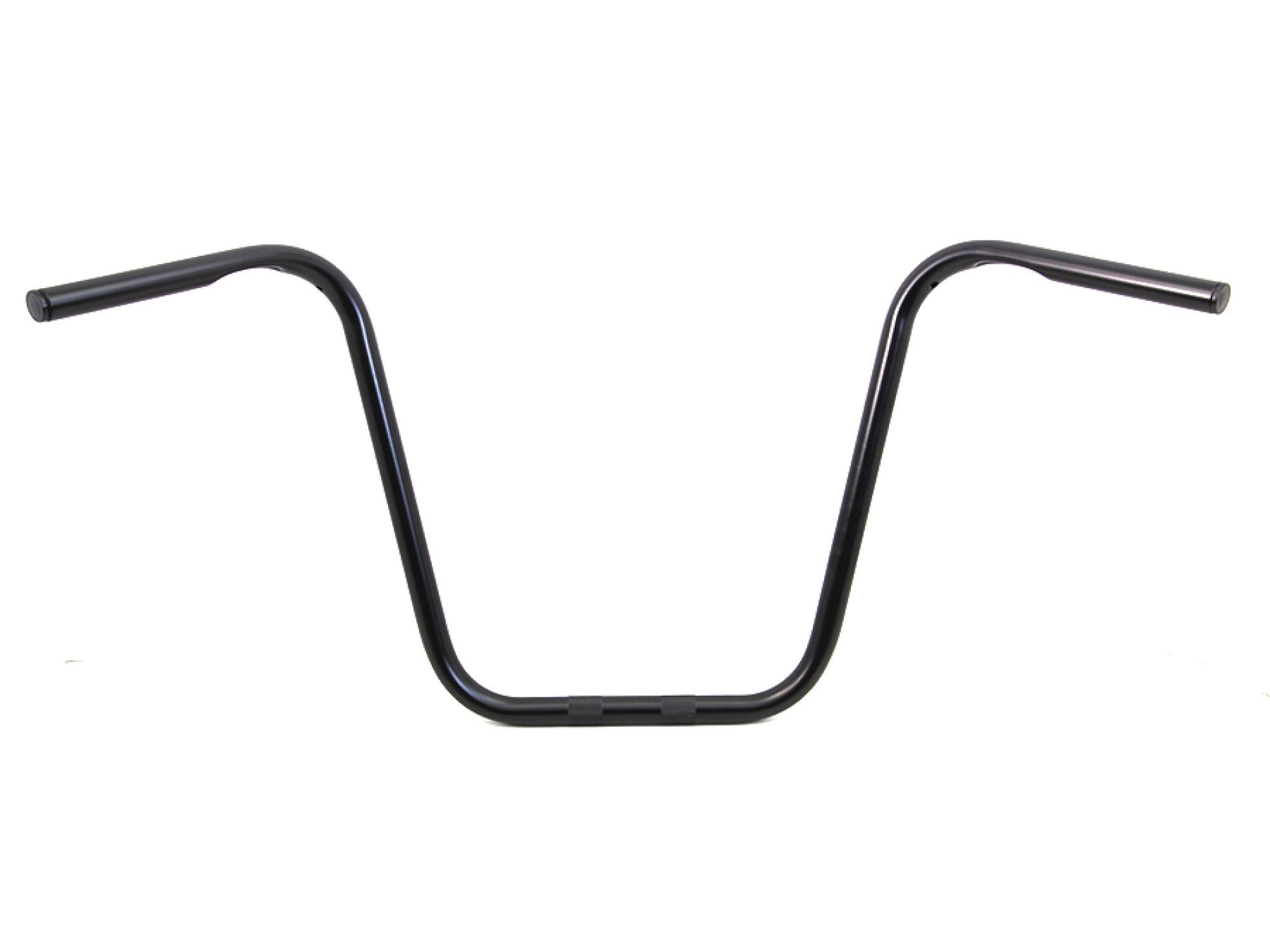 16" Ape Hanger Handlebar with Indents Gloss Black
