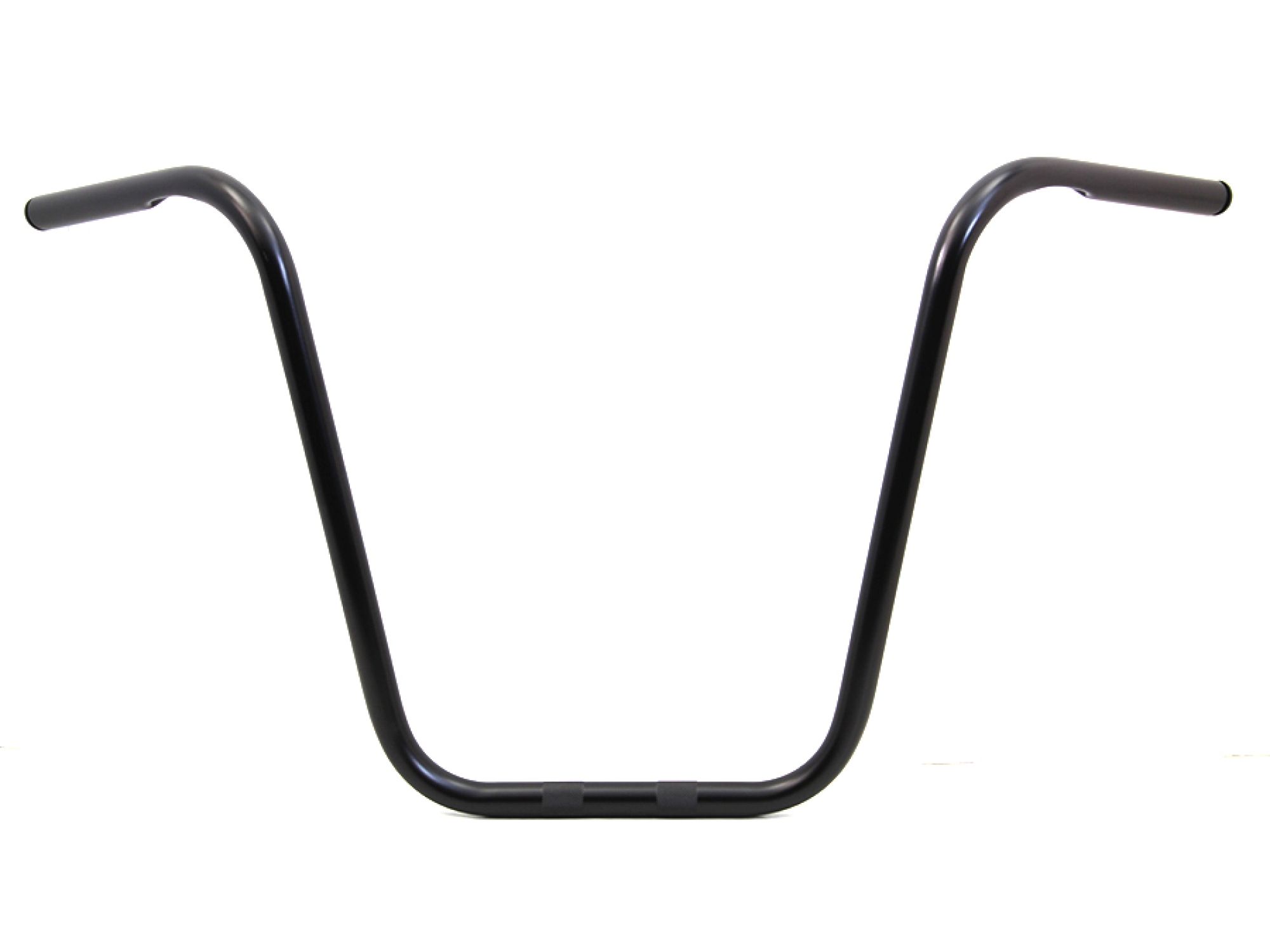 18" Ape Hanger Handlebar with Indents Black