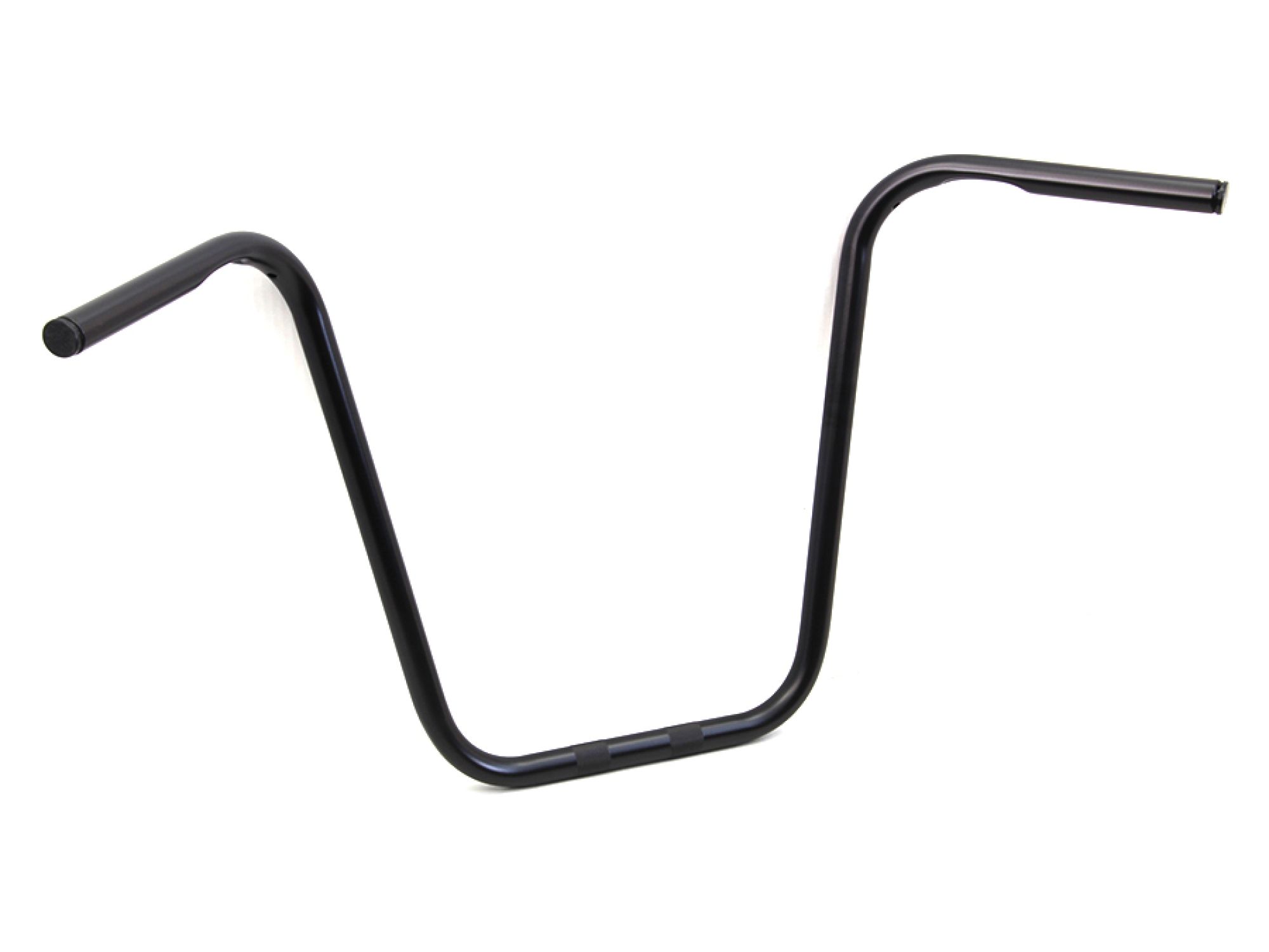 18" Ape Hanger Handlebar with Indents Black