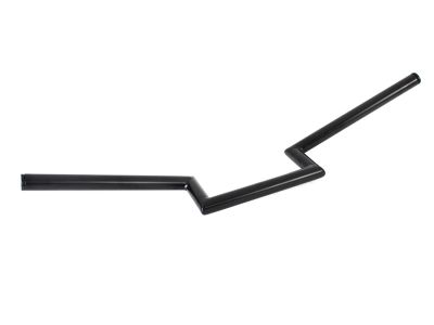 4" Z Handlebar without Indents Black
