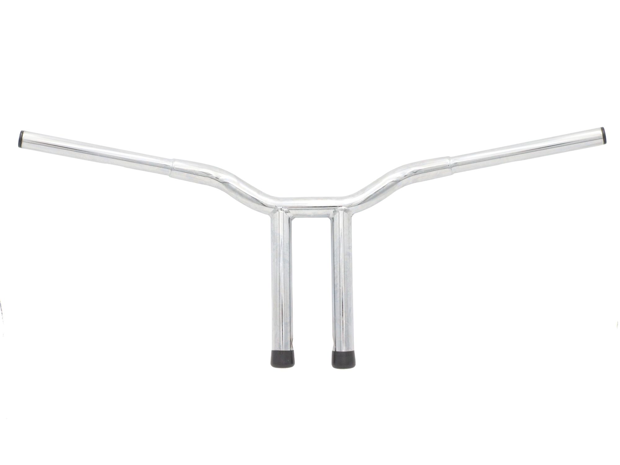 14" Combat Style Riser Handlebar Chrome