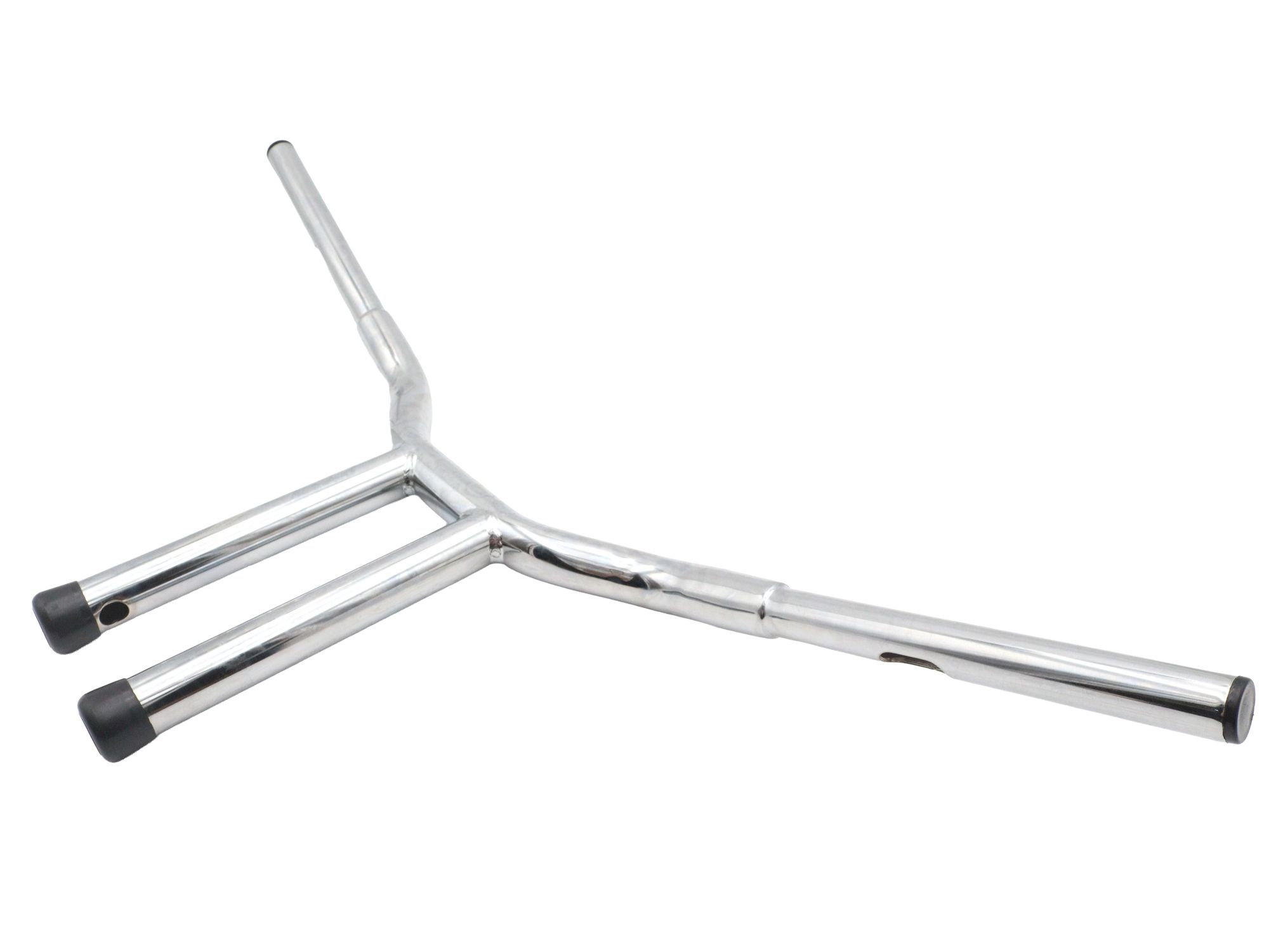 14" Combat Style Riser Handlebar Chrome