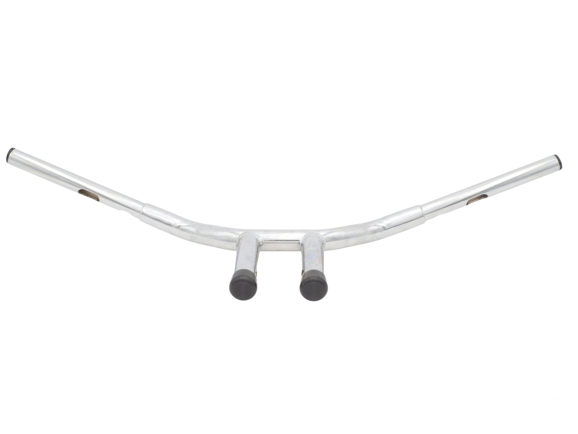 10" Combat Style Riser Handlebar Chrome