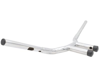 10" Combat Style Riser Handlebar Chrome