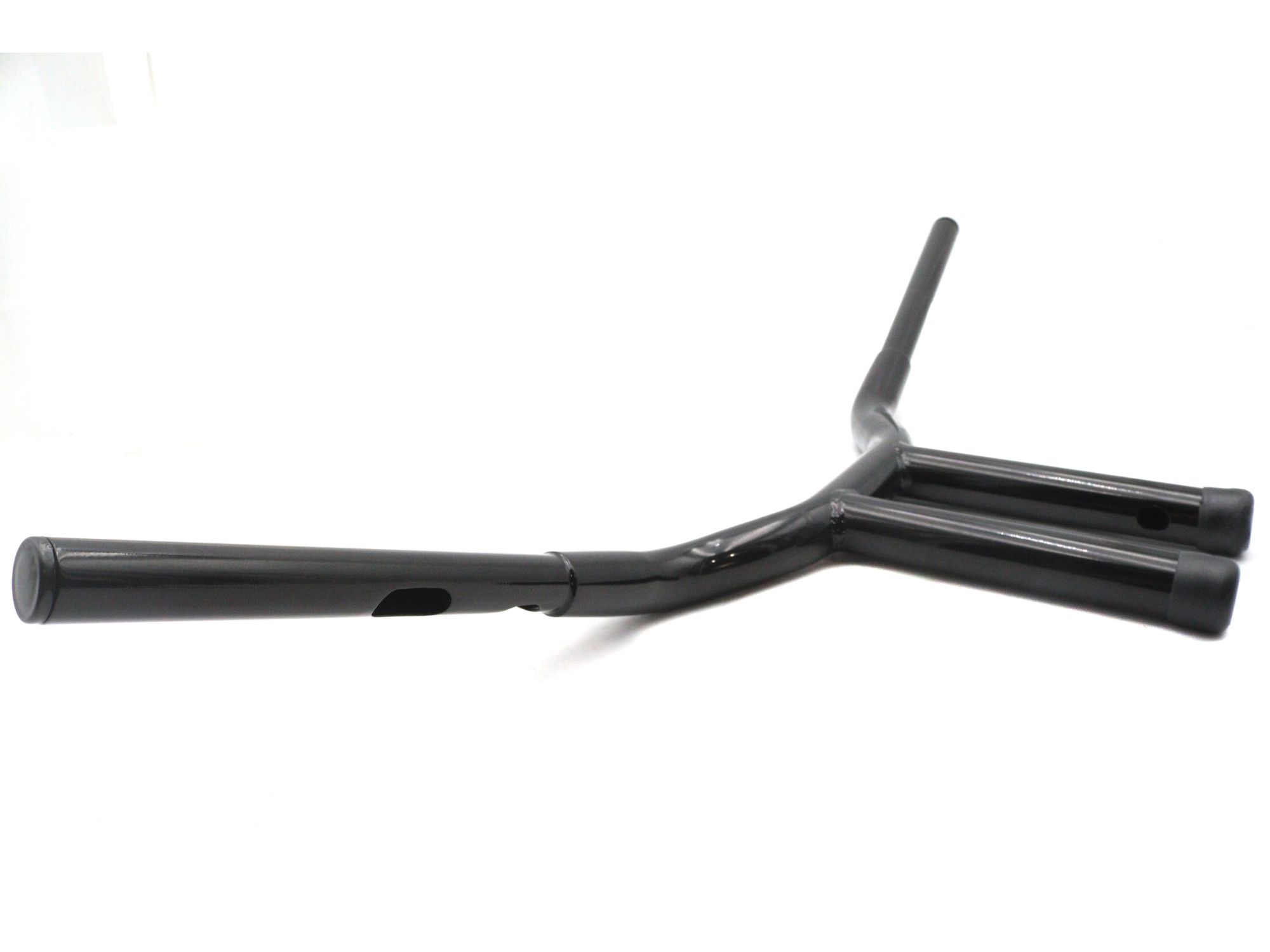12" Combat Style Riser Handlebar Black