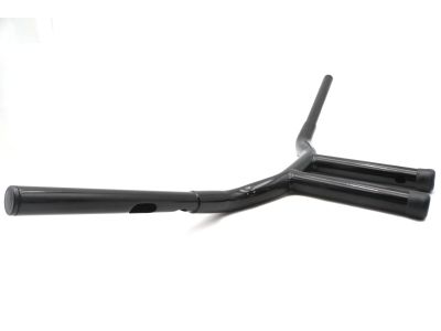 12" Combat Style Riser Handlebar Black