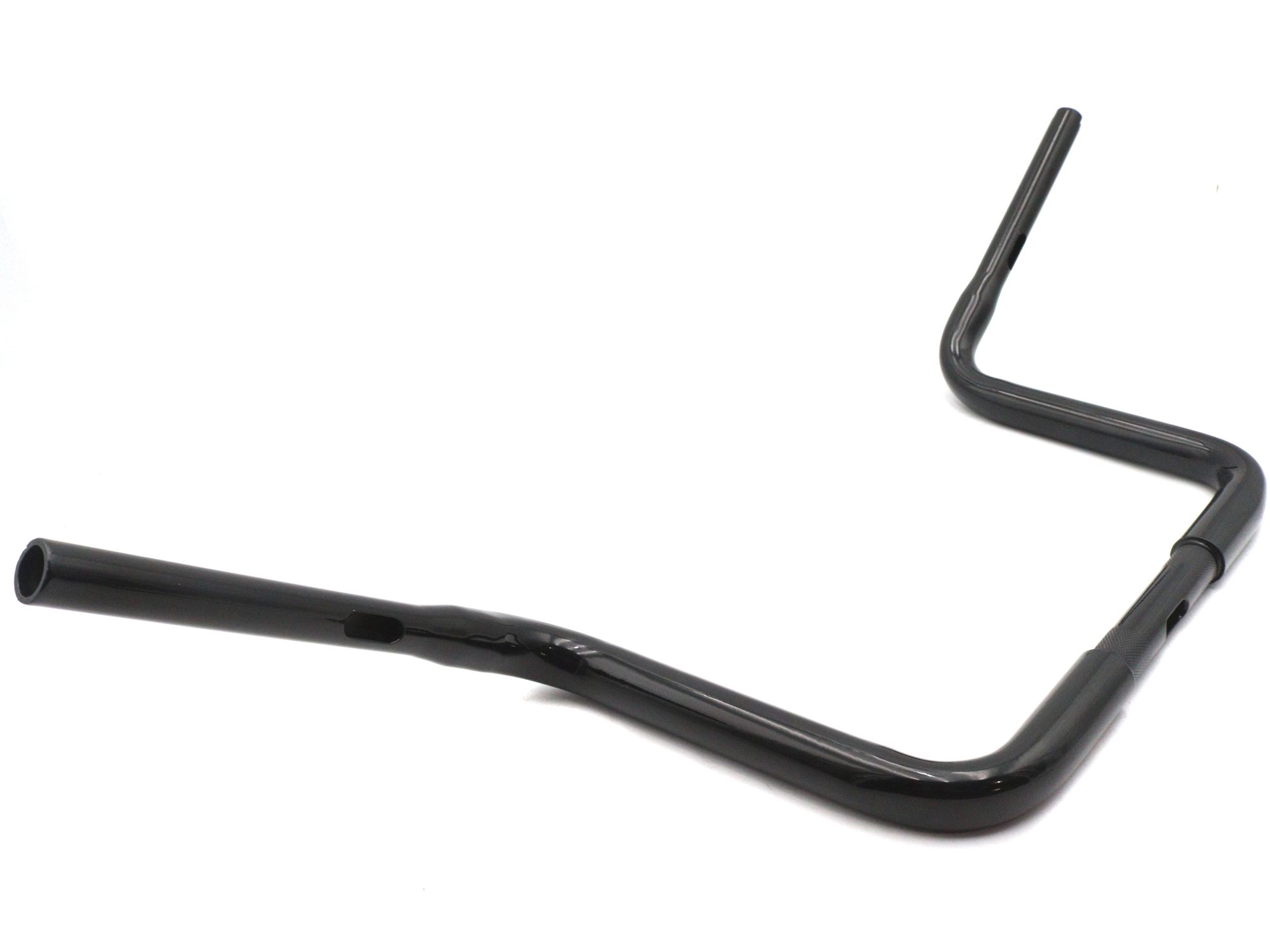 11" Wide Body Ape Hanger Handlebar Black