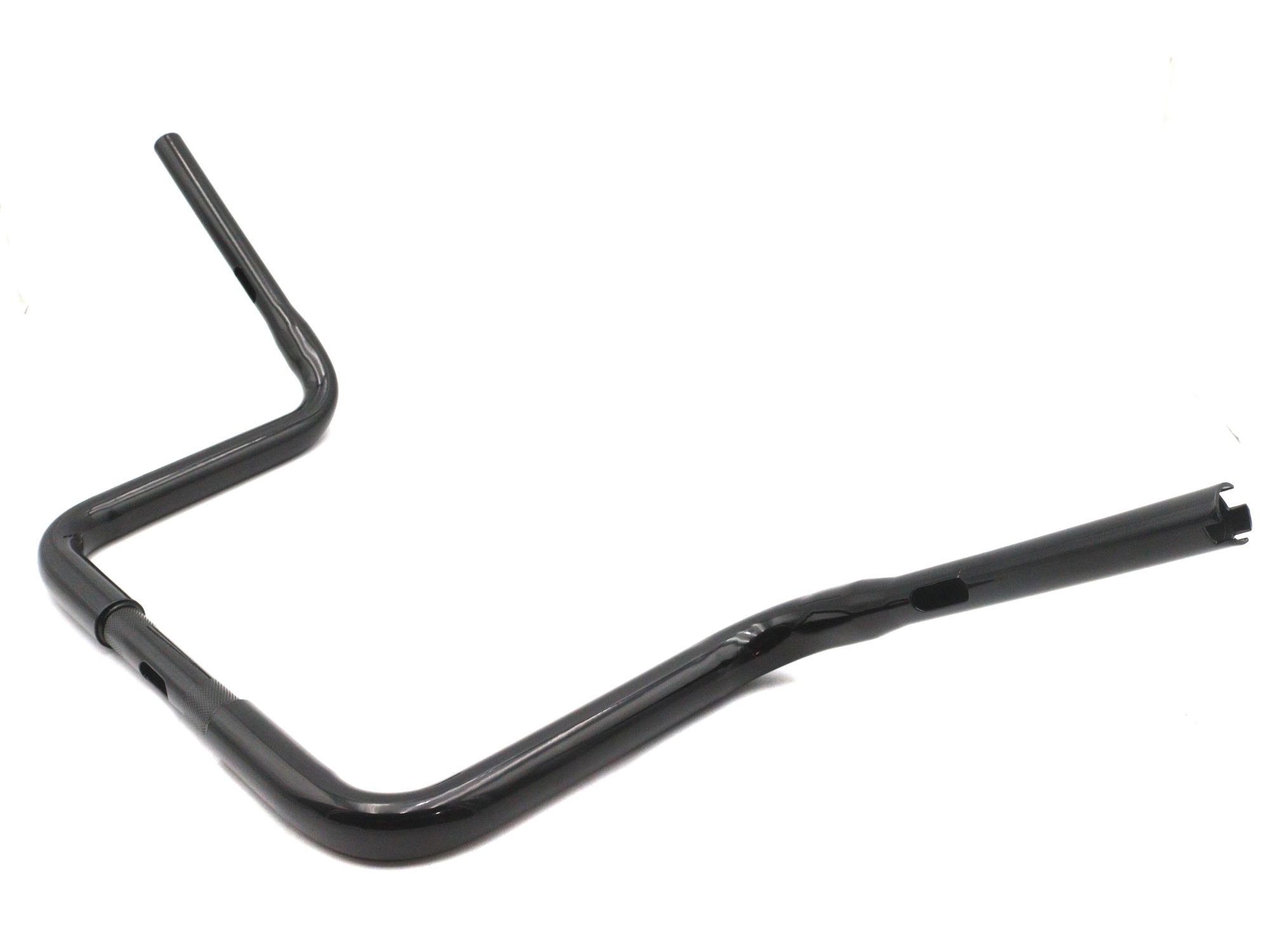 11" Wide Body Ape Hanger Handlebar Black