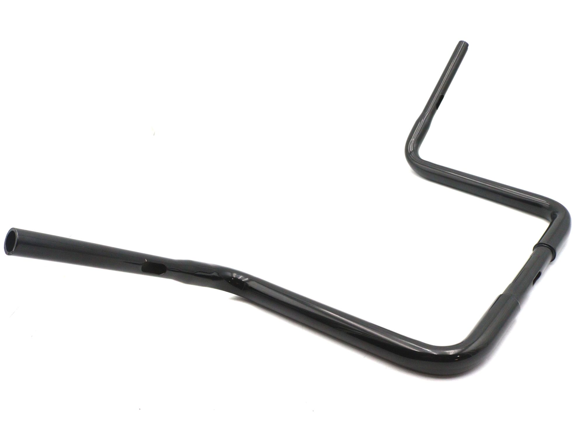 14" Wide Body Ape Hanger Handlebar Black