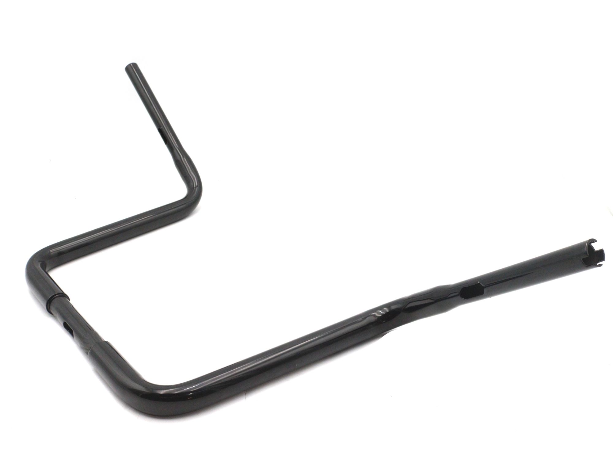 14" Wide Body Ape Hanger Handlebar Black